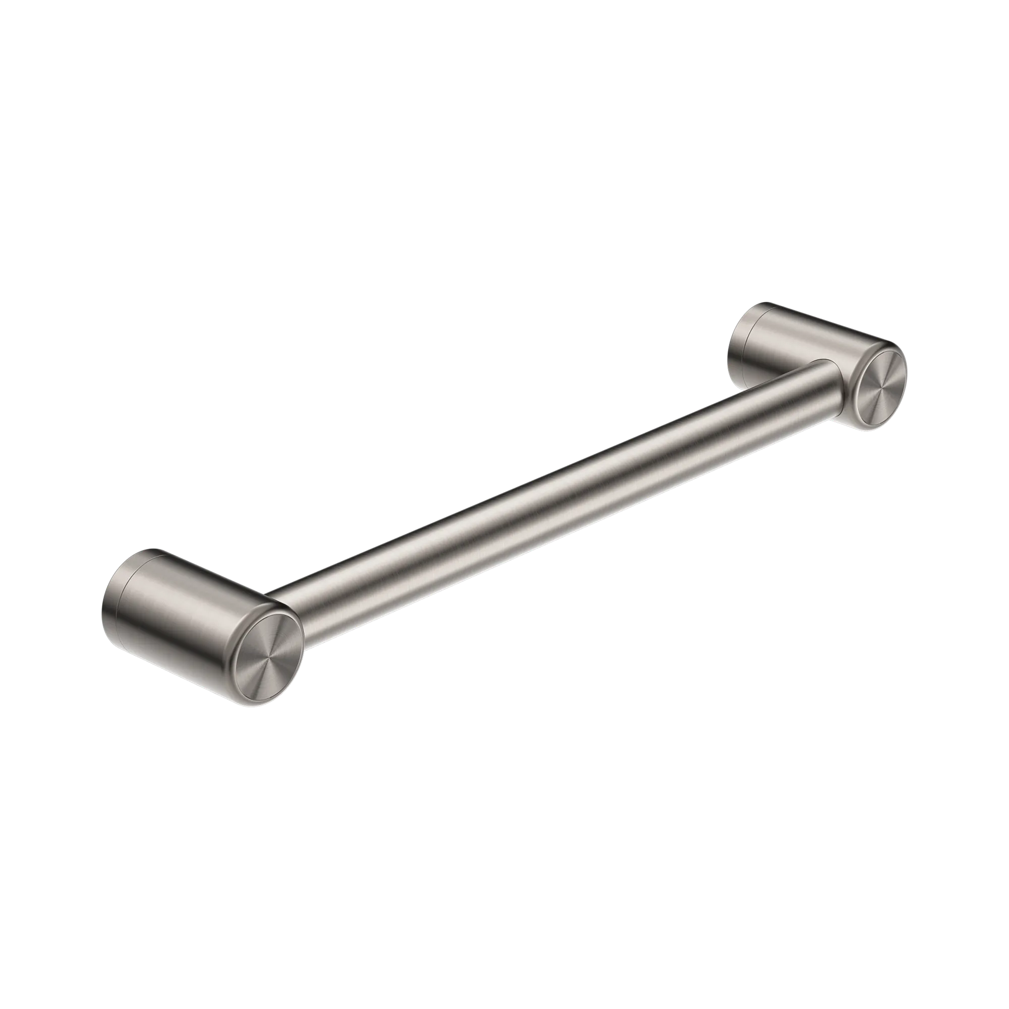 NRCR3218 BN Mecca Care 32mm Grab Rail 450mm Brushed Nickel image 1