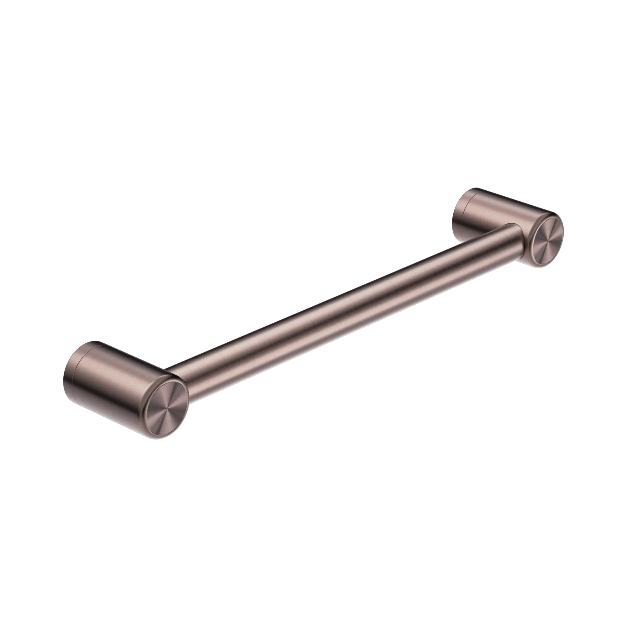 NRCR3218 BZ Mecca Care 32mm Grab Rail 450mm Brushed Bronze image 1