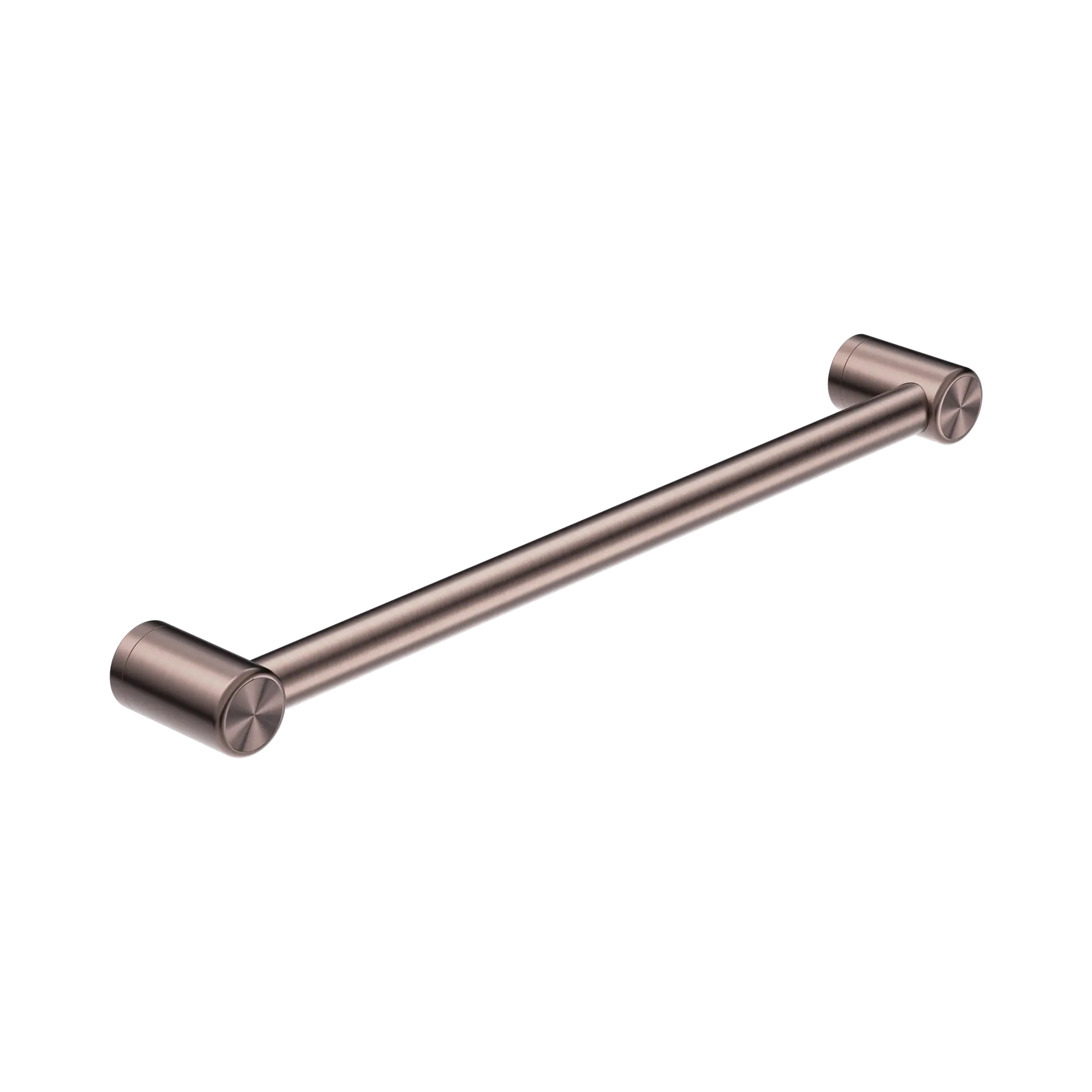 NRCR3224 BZ Mecca Care 32mm Grab Rail 600mm Brushed Bronze image 1