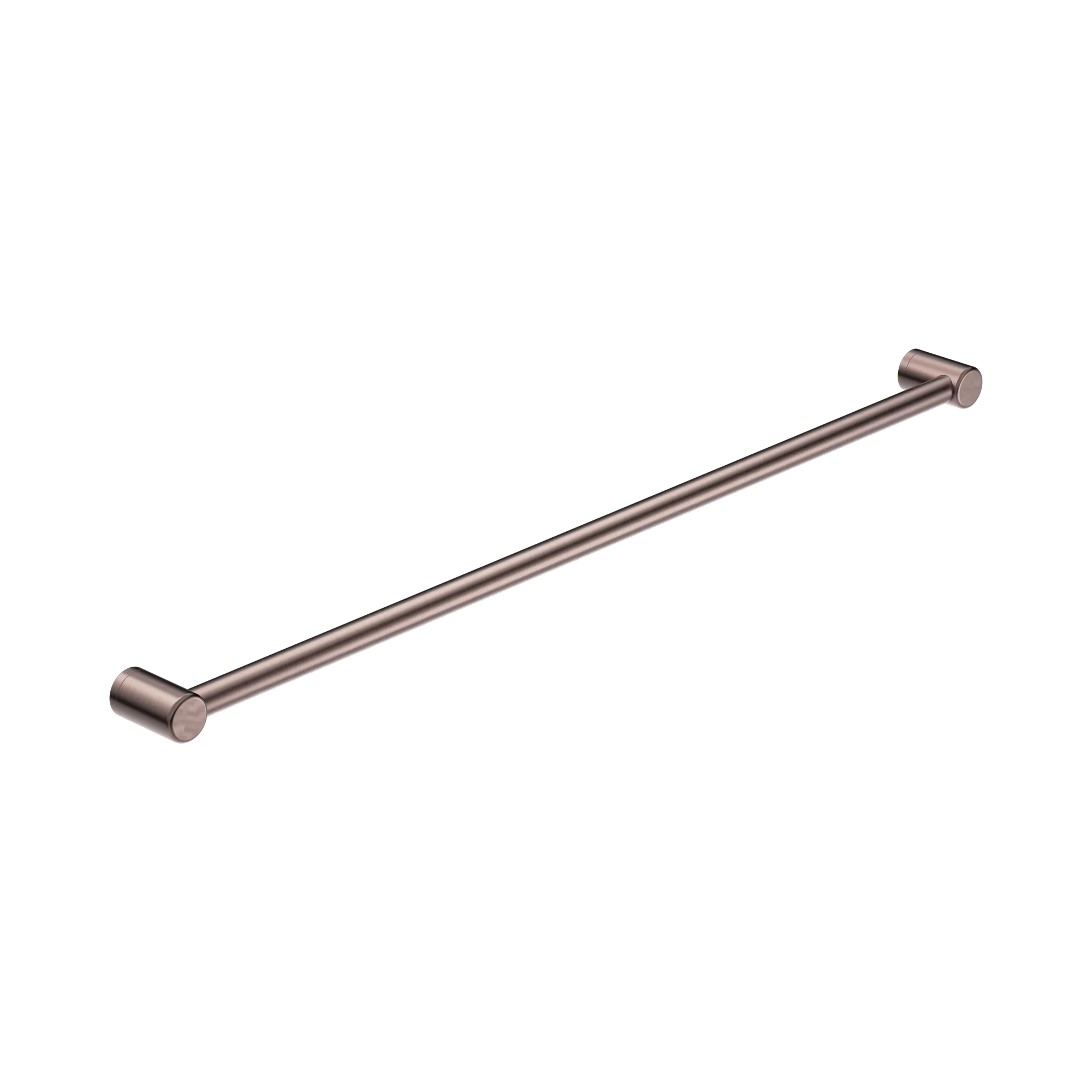 NRCR3248 BZ Mecca Care 32mm Grab Rail 1200mm Brushed Bronze image 1