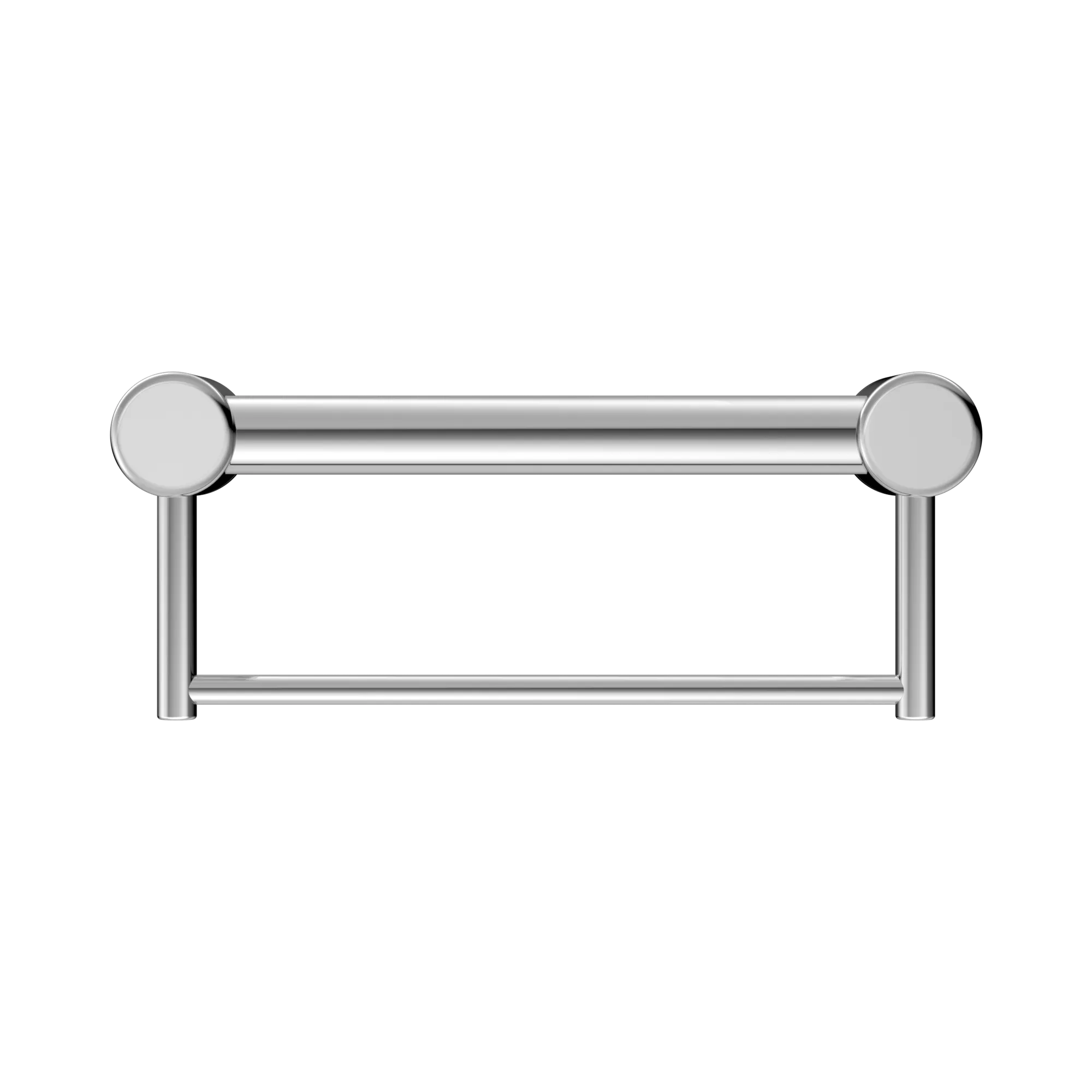 NRCR3212 BCH Mecca Care 32mm Grab Rail With Towel Holder 300mm Chrome image 2