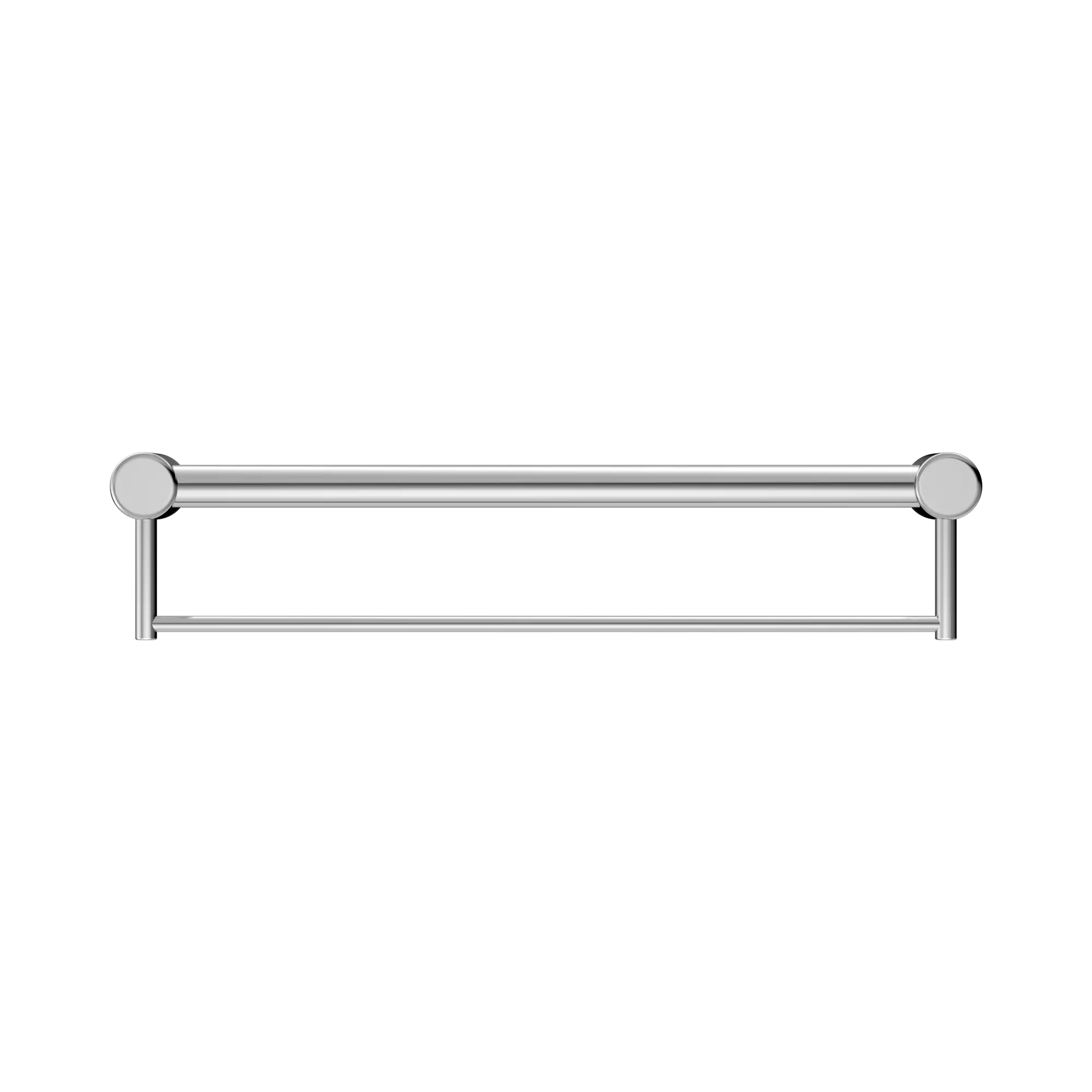 NRCR3224 BCH Mecca Care 32mm Grab Rail With Towel Holder 600mm Chrome image 2