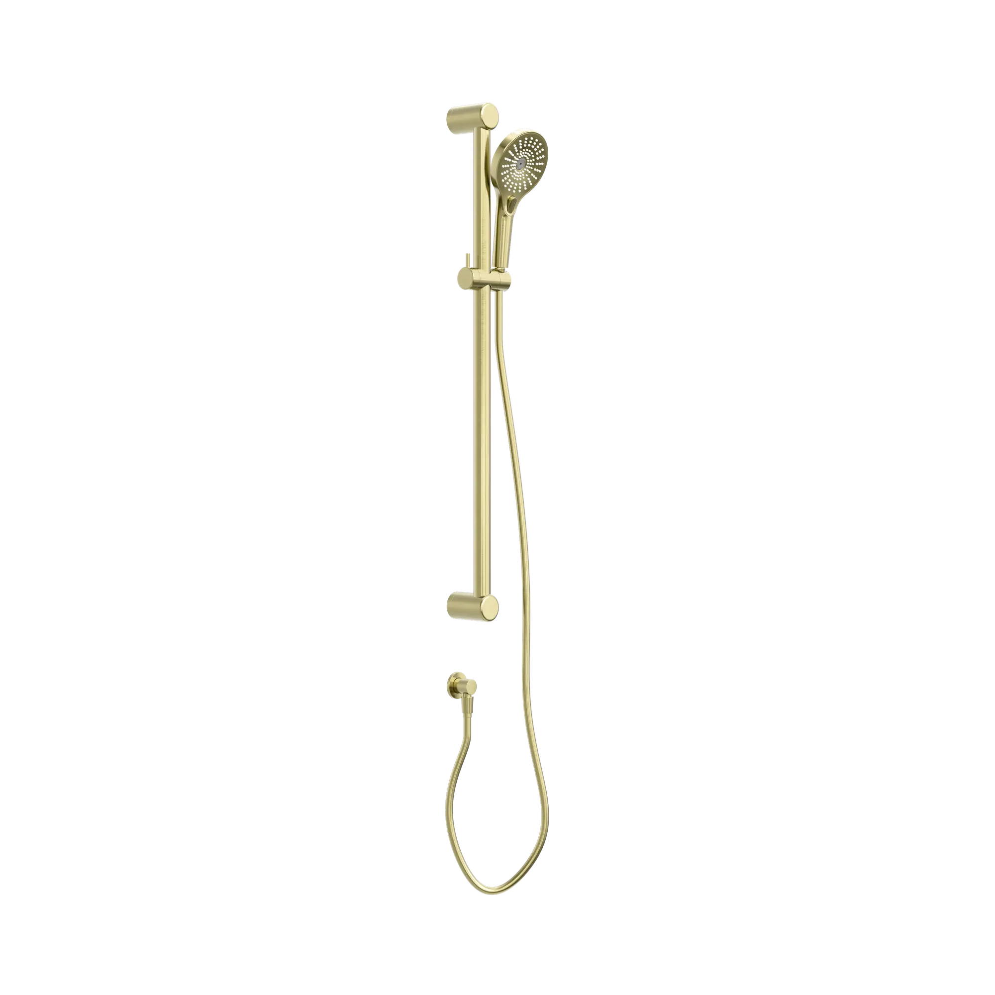 Mecca Care 32mm Grab Rail And Adjustable Shower Rail Set 900mm Brushed Gold