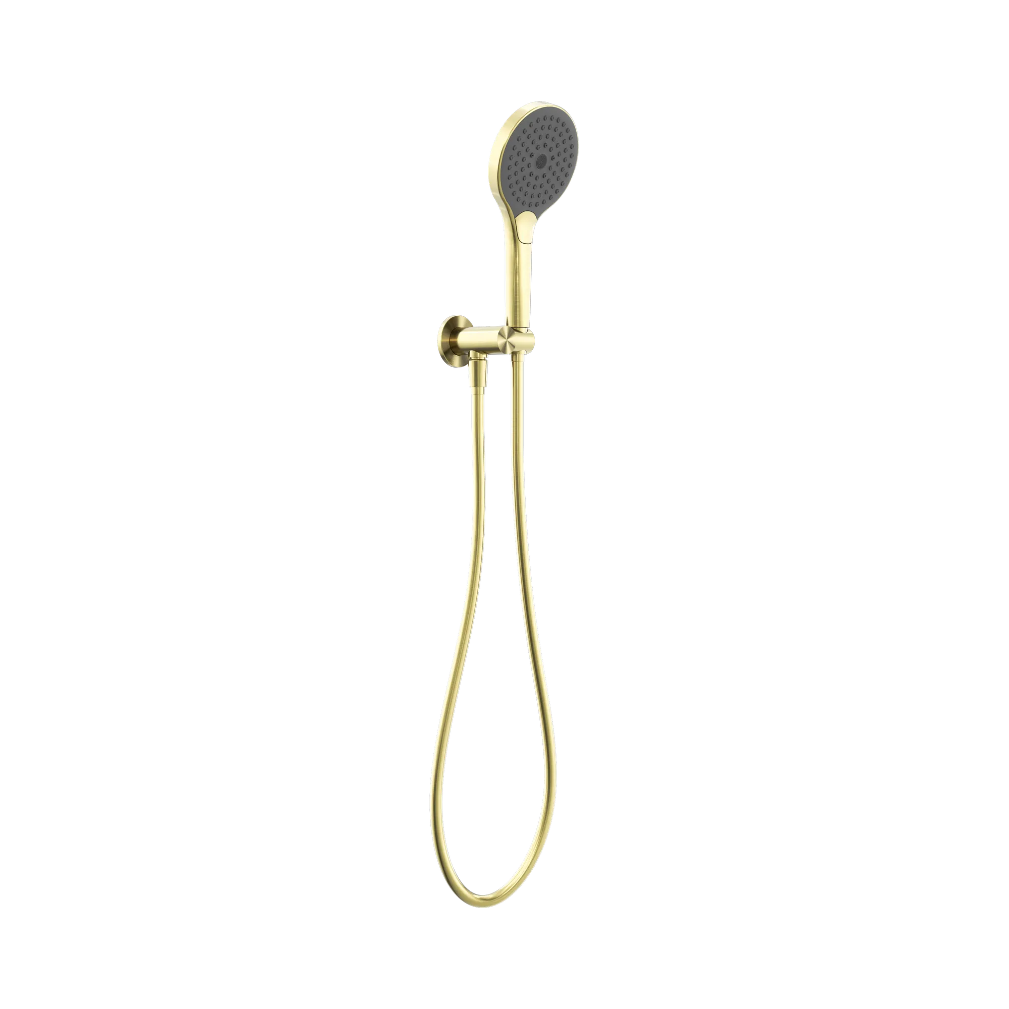 NR221905 FBG Mecca Shower On Bracket With Air Shower II Brushed Gold image 1