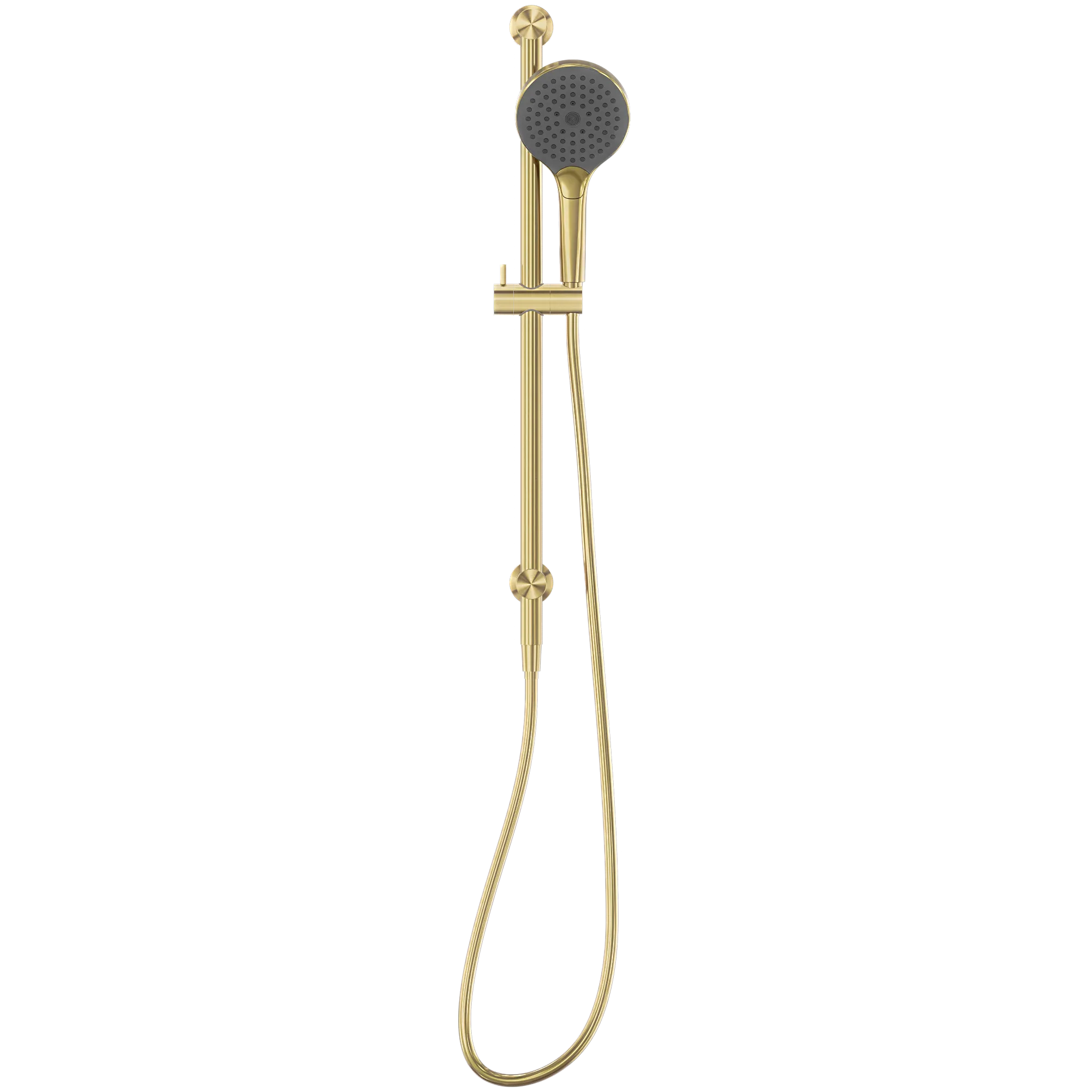 NR221905 GBG Mecca Shower Rail With Air Shower II Brushed Gold image 2