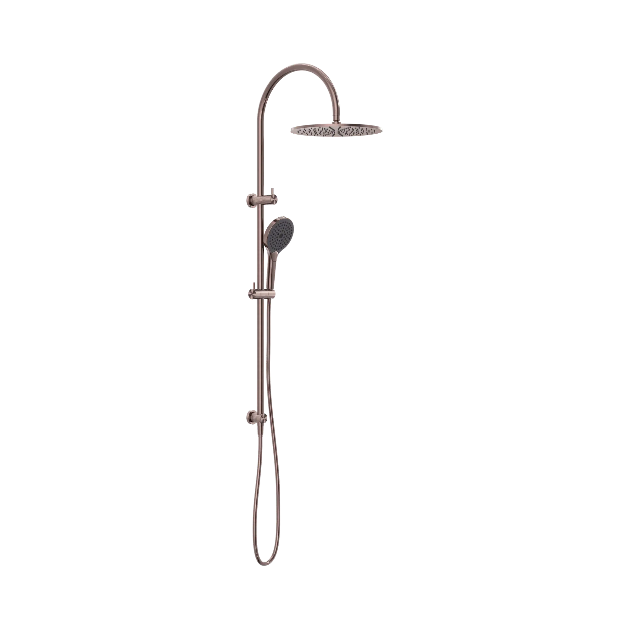 NR251905 HBZ Opal Twin Shower With Air Shower II Brushed Bronze image 1