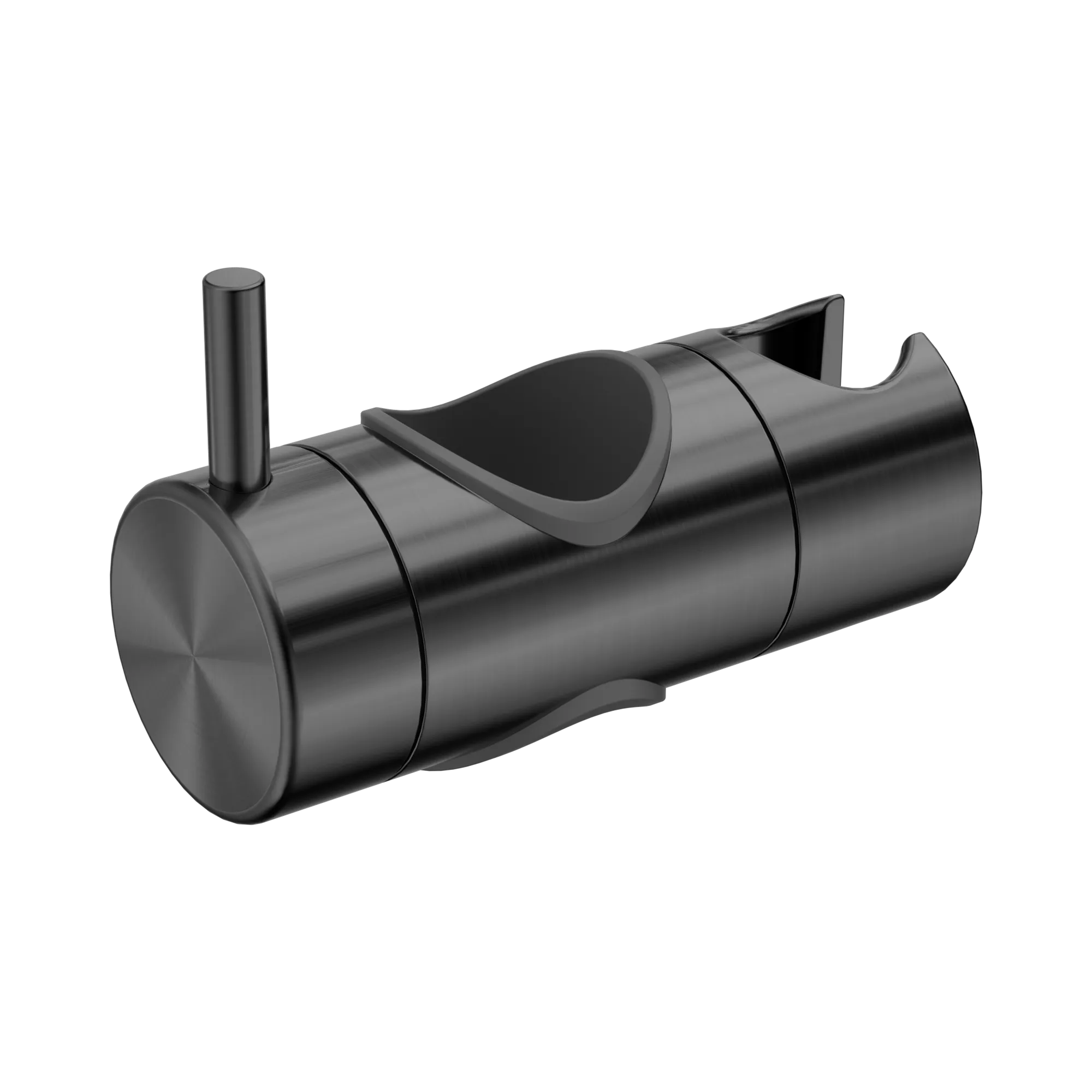 NRCS005sl GM Slider For Mecca Care 32mm Grab Rail Shower Rail Set Gun Metal image 1