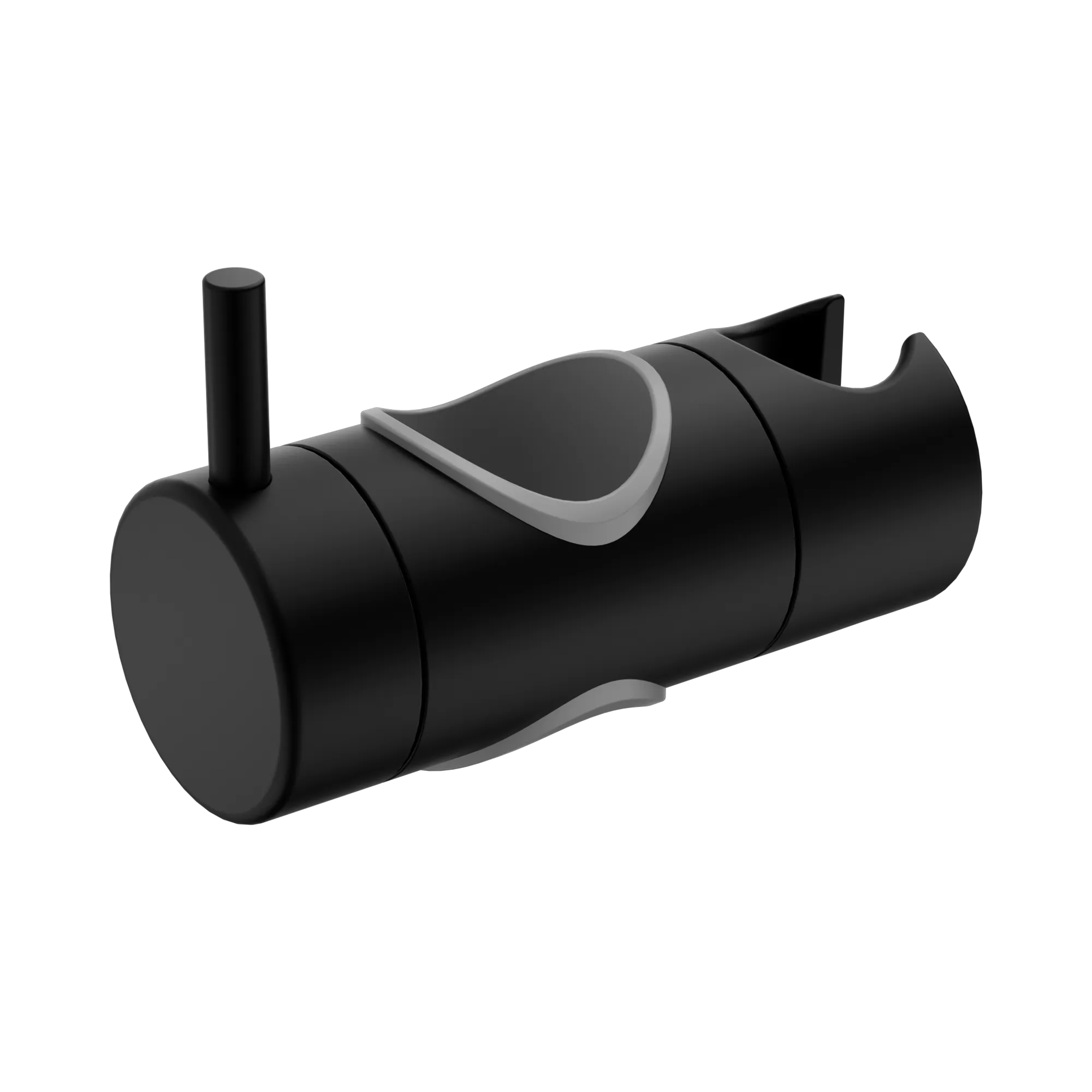 NRCS005sl MB Slider For Mecca Care 32mm Grab Rail Shower Rail Set Matte Black image 1