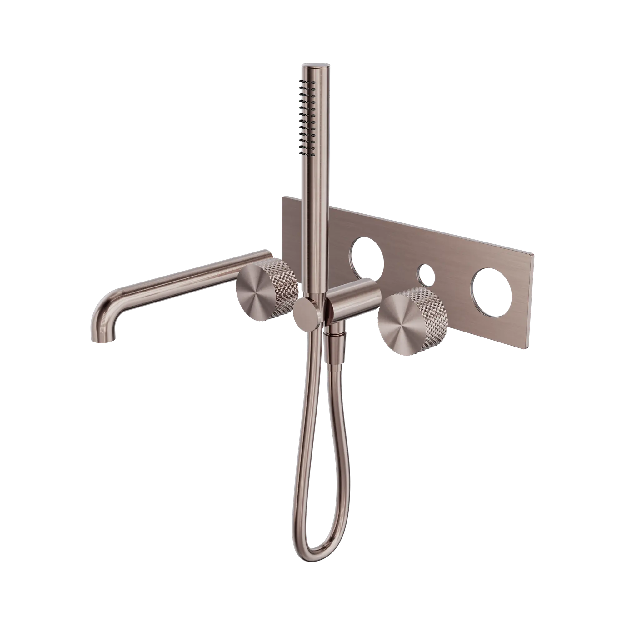 NR252003a230t BZ Opal Progressive Shower System With Spout 230mm Trim Kits Only Brushed Bronze image 1