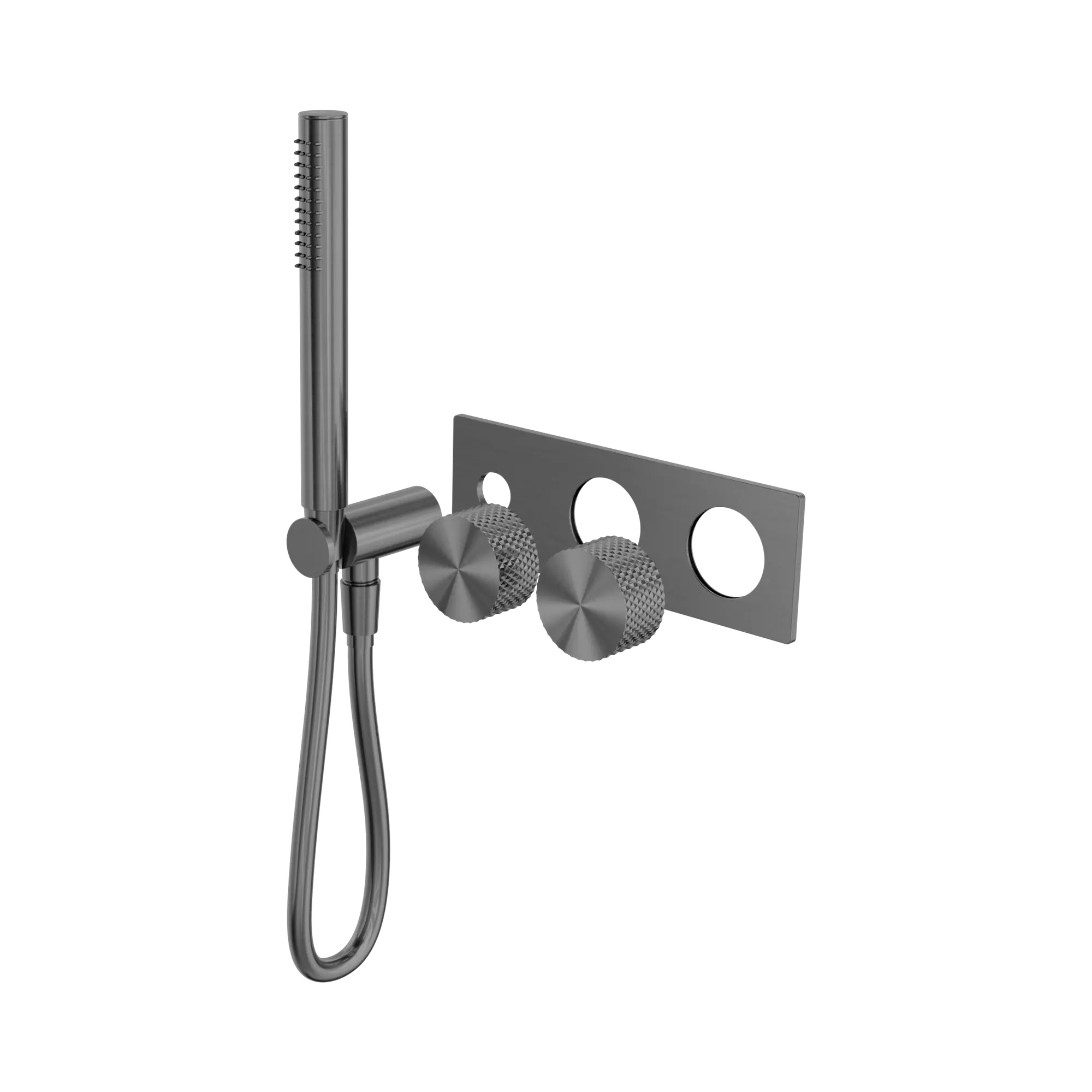 NR252003ct GR Opal Progressive Shower System Trim Kits Only Graphite image 1