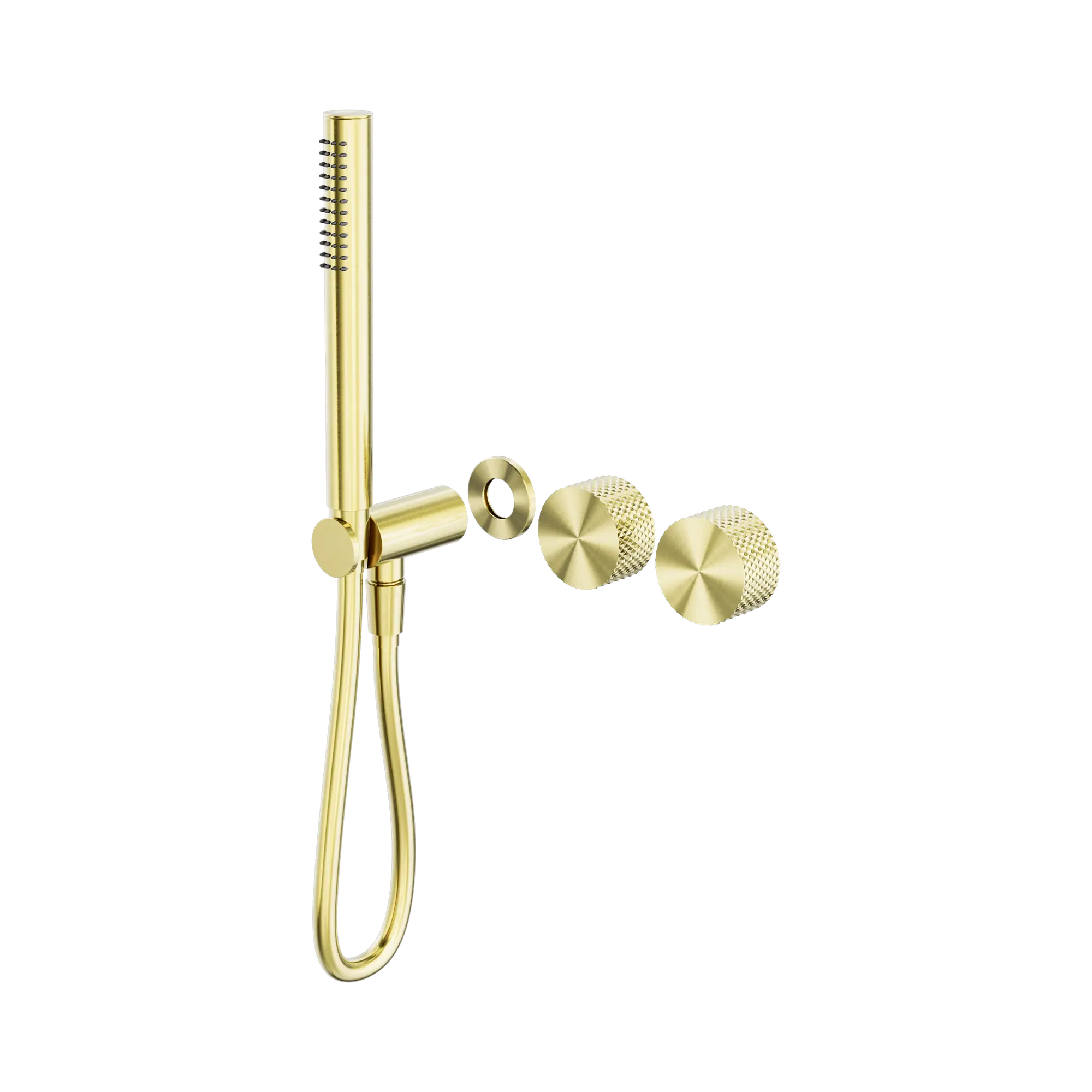 NR252003dt BG Opal Progressive Shower System Separate Plate Trim Kits Only Brushed Gold image 1