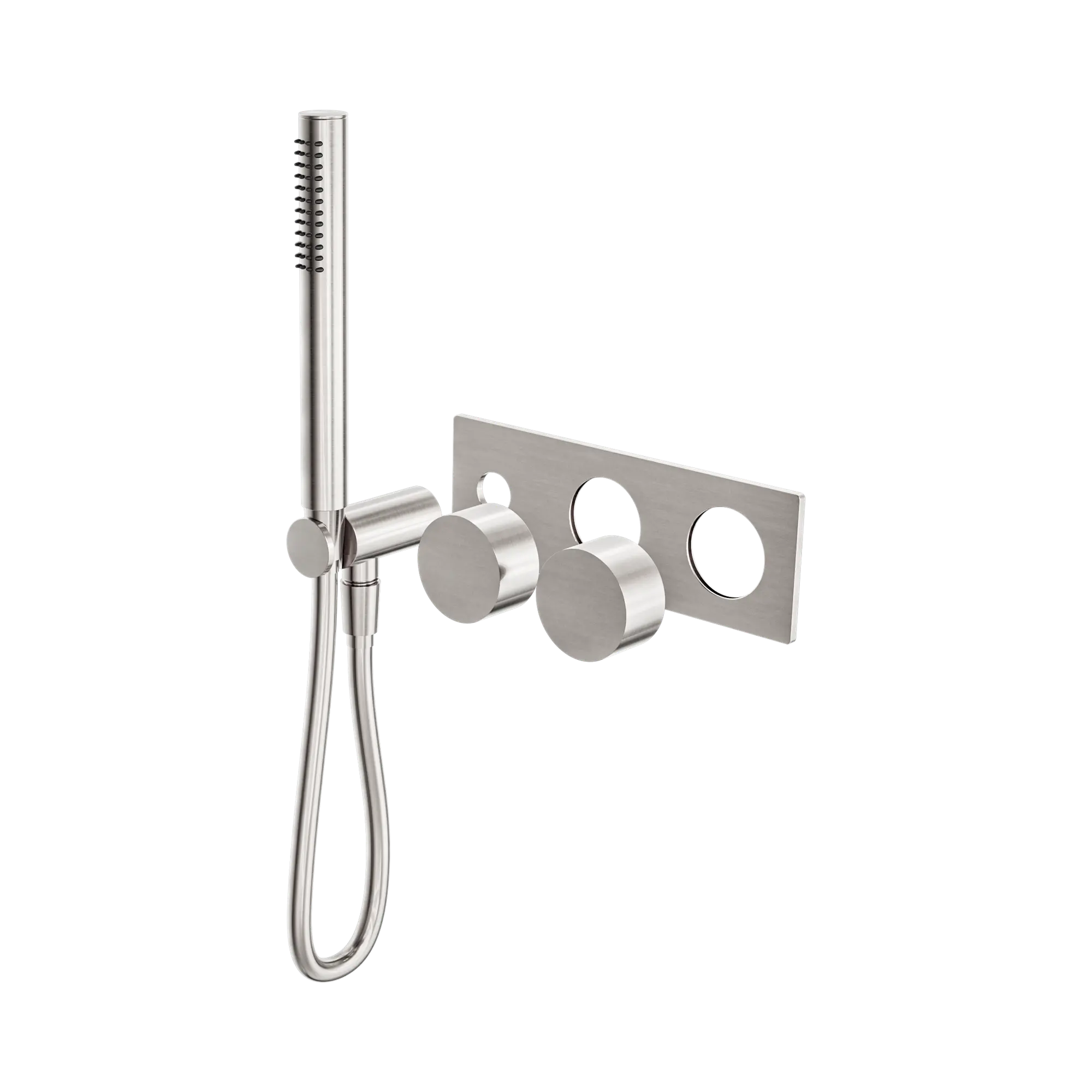 NR271903ct BN Kara Progressive Shower System Trim Kits Only Brushed Nickel image 1