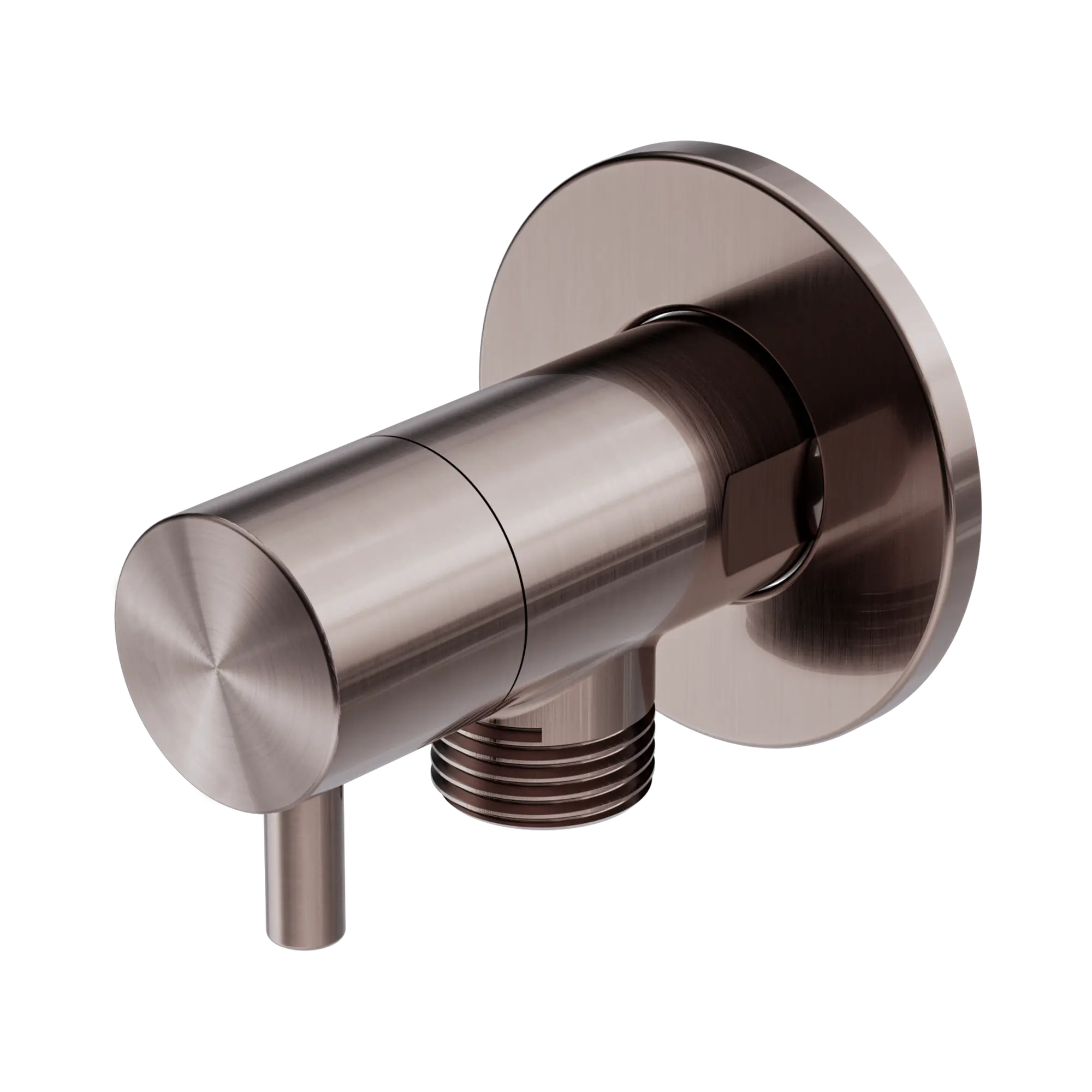 NR262109 EBZ Mini Cistern Stop Brushed Bronze image 1