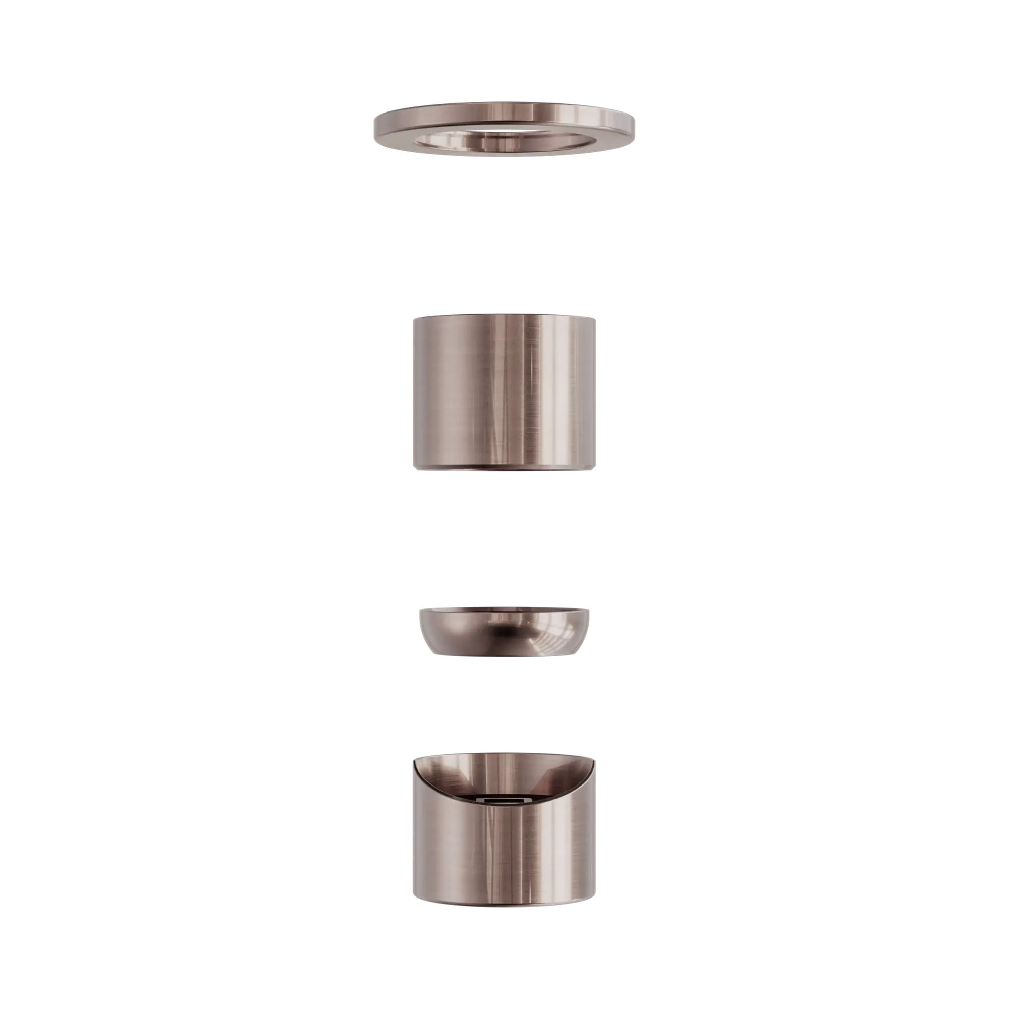 NR162211t BZ Zen SS316 L Shower Mixer Trim Kits Only Brushed Bronze image 2