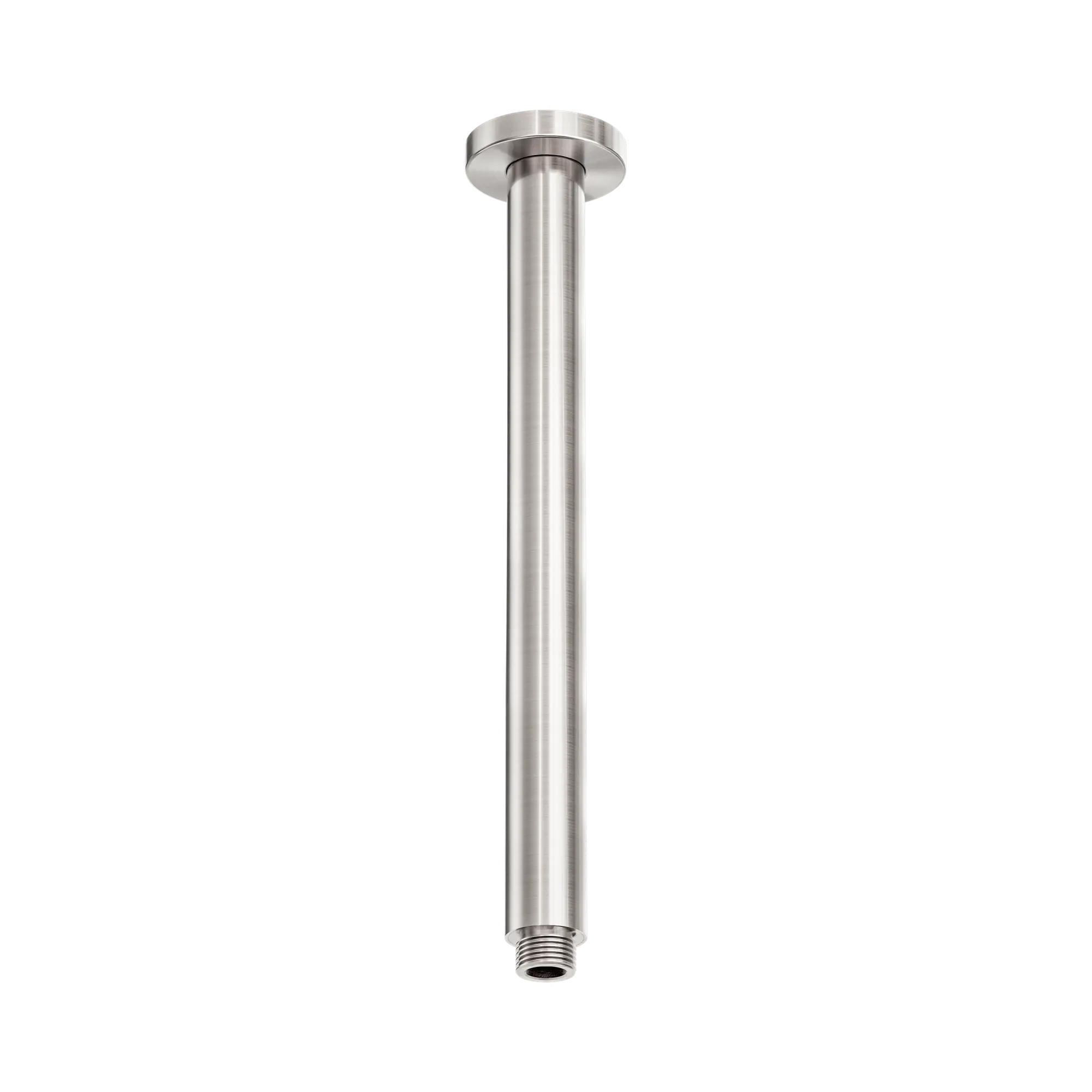 NR510 BN Zen SS316 L Round Ceiling Arm 300mm Length Brushed Nickel image 1