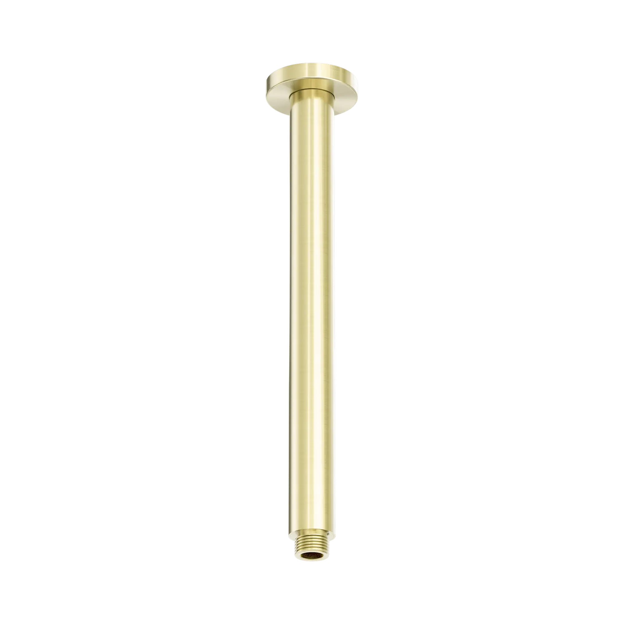 NR510 BG Zen SS316 L Round Ceiling Arm 300mm Length Brushed Gold image 1