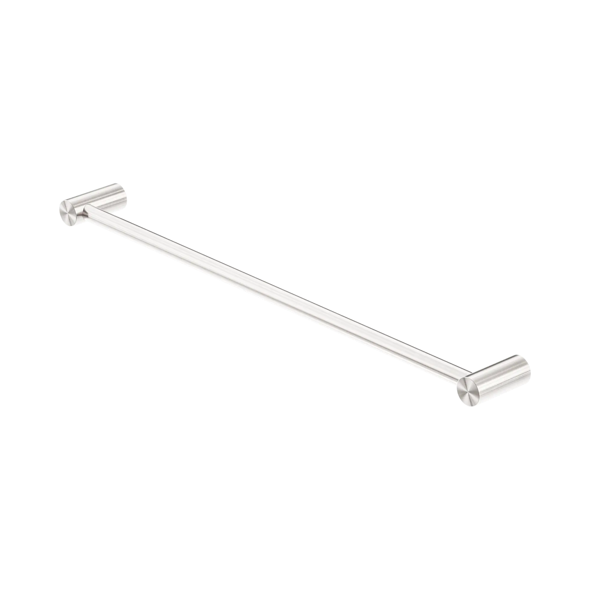 NR1624 BN Zen SS316 L Single Towel Rail 600mm Brushed Nickel image 1