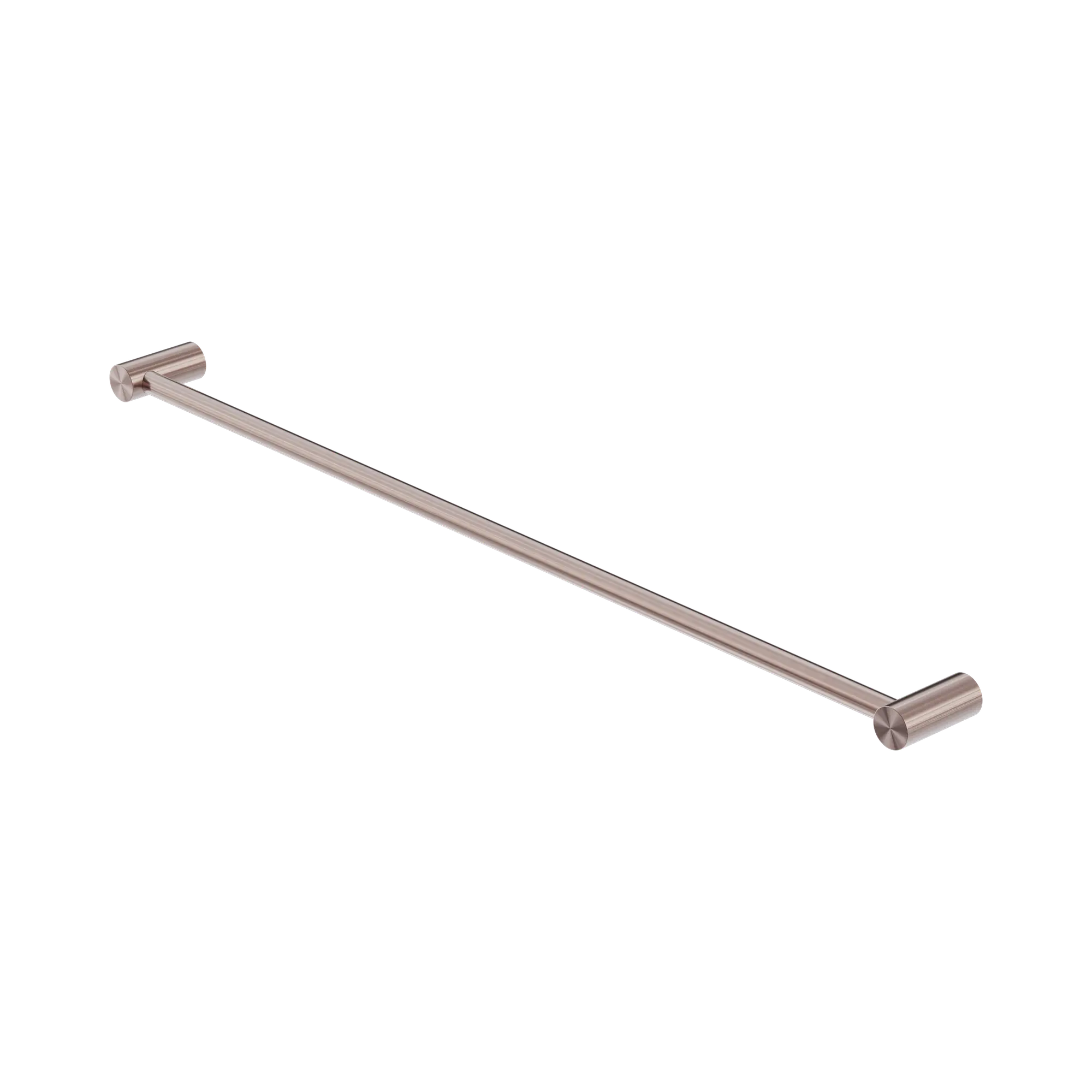 NR1630 BZ Zen SS316 L Single Towel Rail 800mm Brushed Bronze image 1