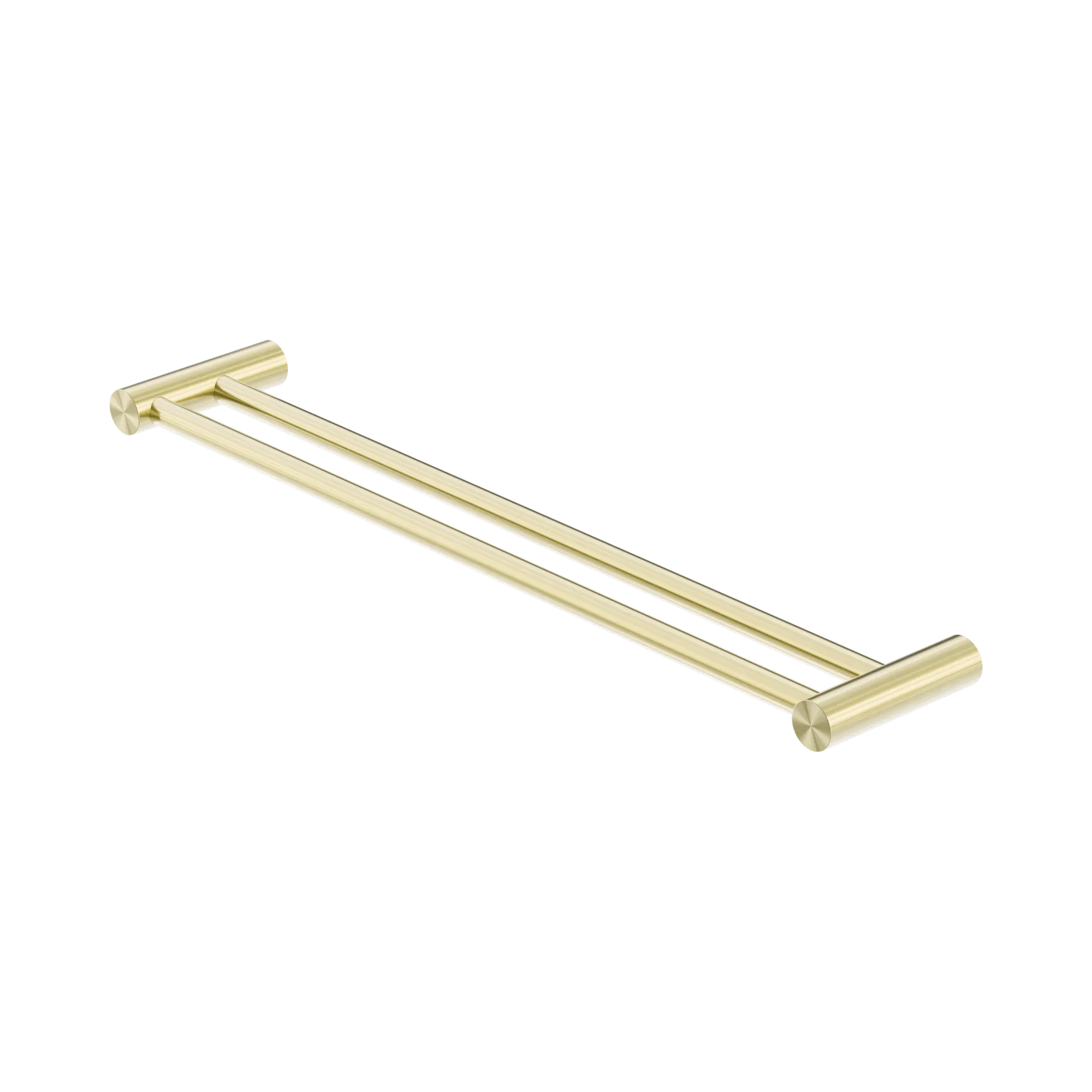 NR1624d BG Zen SS316 L Double Towel Rail 600mm Brushed Gold image 1