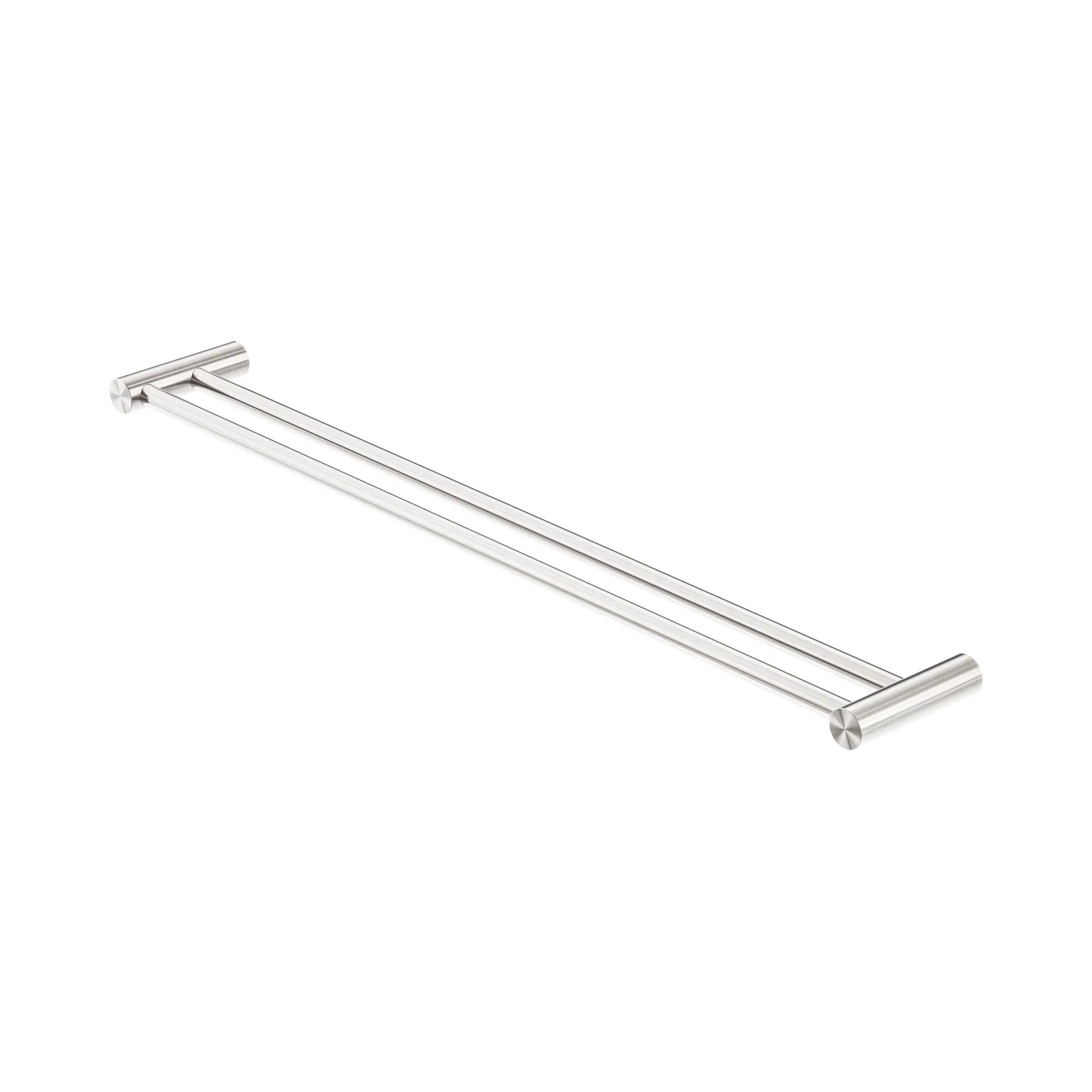 NR1630d BN Zen SS316 L Double Towel Rail 800mm Brushed Nickel image 1