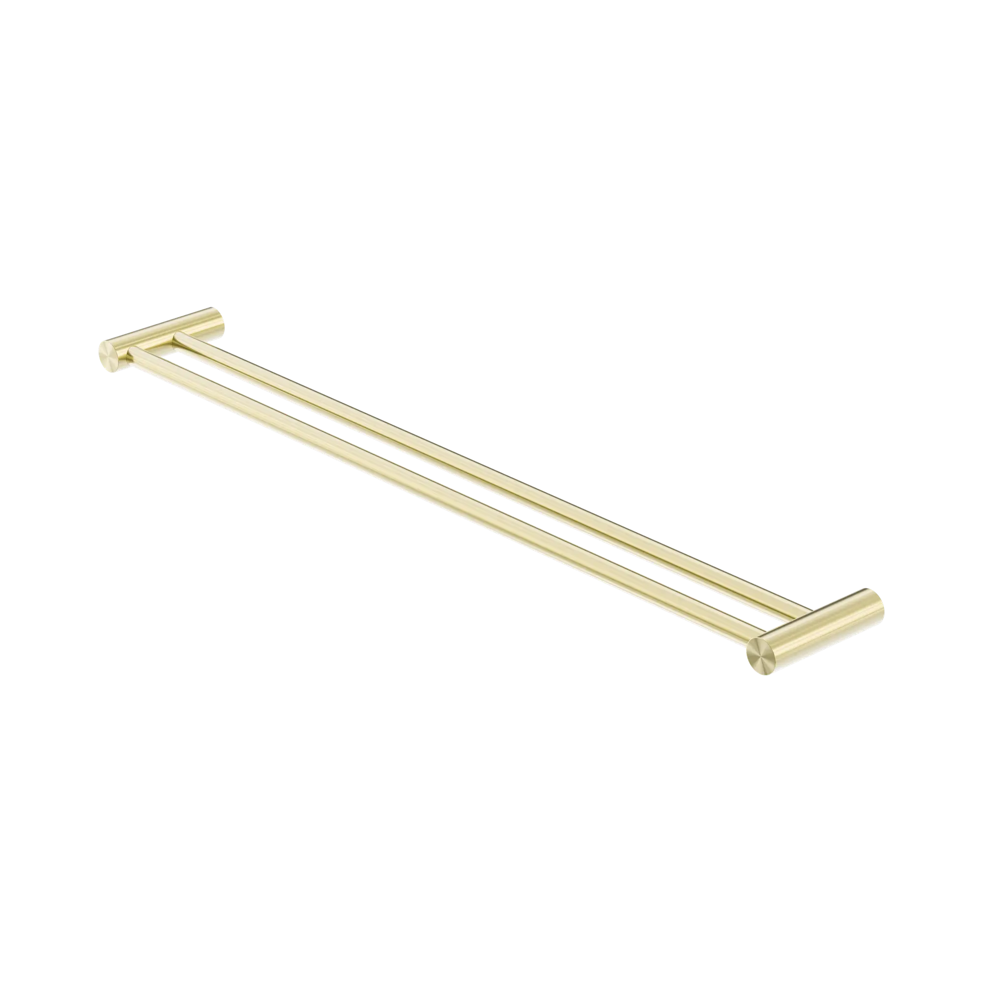 NR1630d BG Zen SS316 L Double Towel Rail 800mm Brushed Gold image 1