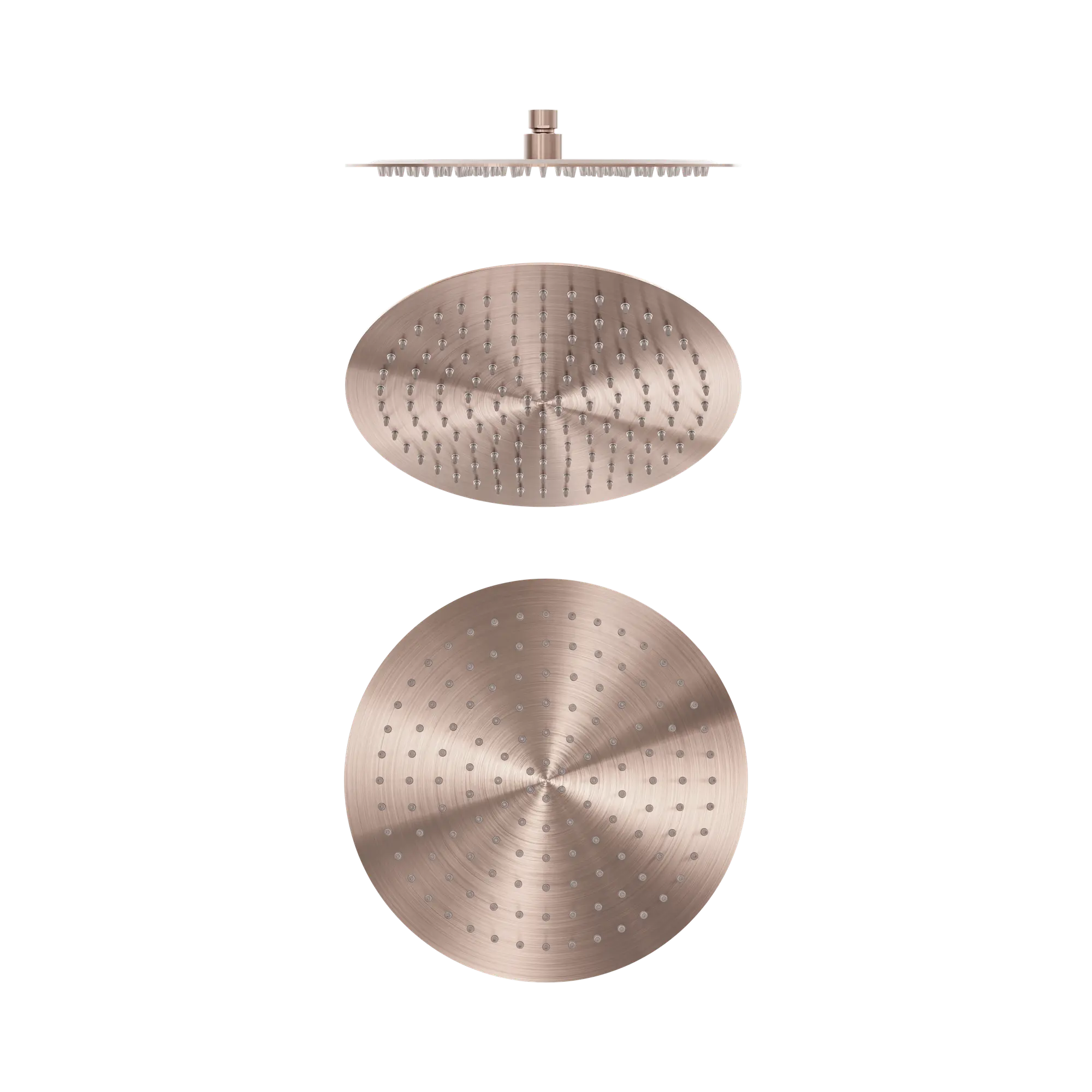 NR508041 BZ Zen SS316 L 300mm Round Shower Head Brushed Bronze image 1