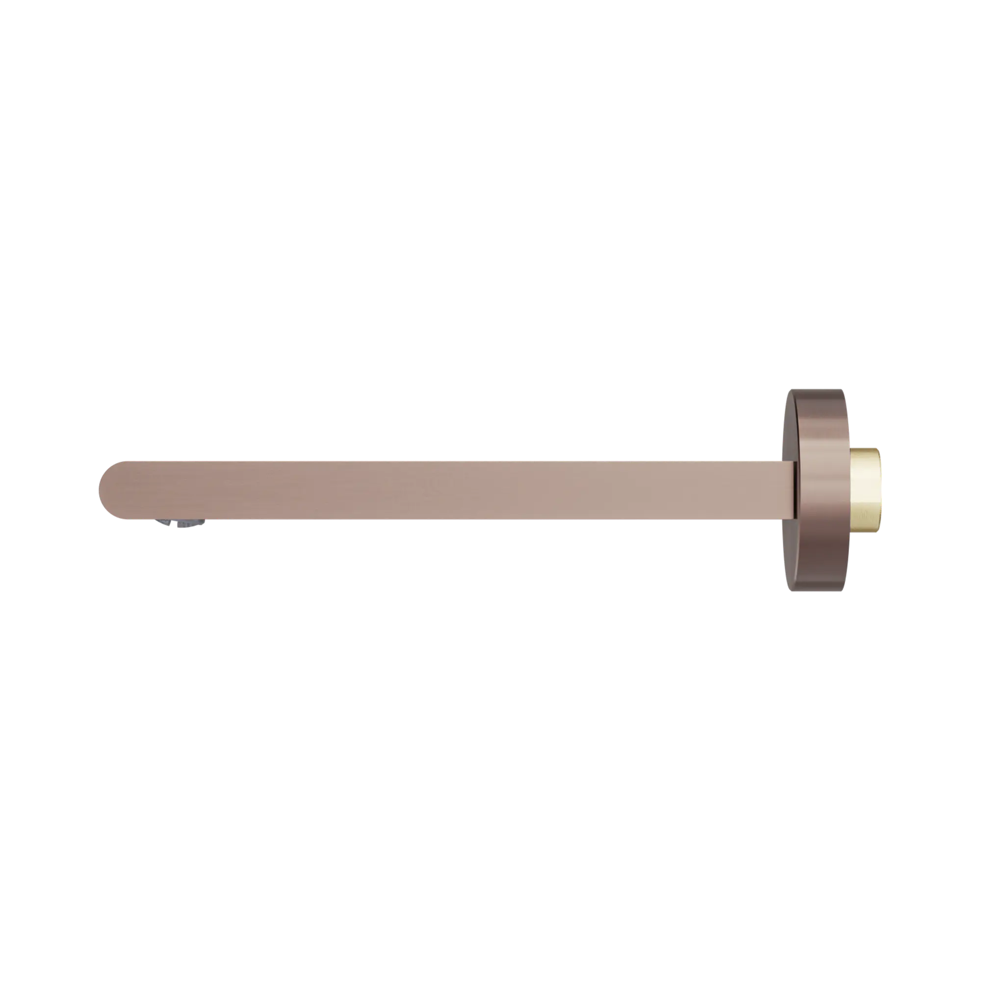 NR321503 BZ Bianca Fixed Bath Spout Only 200mm Brushed Bronze image 2
