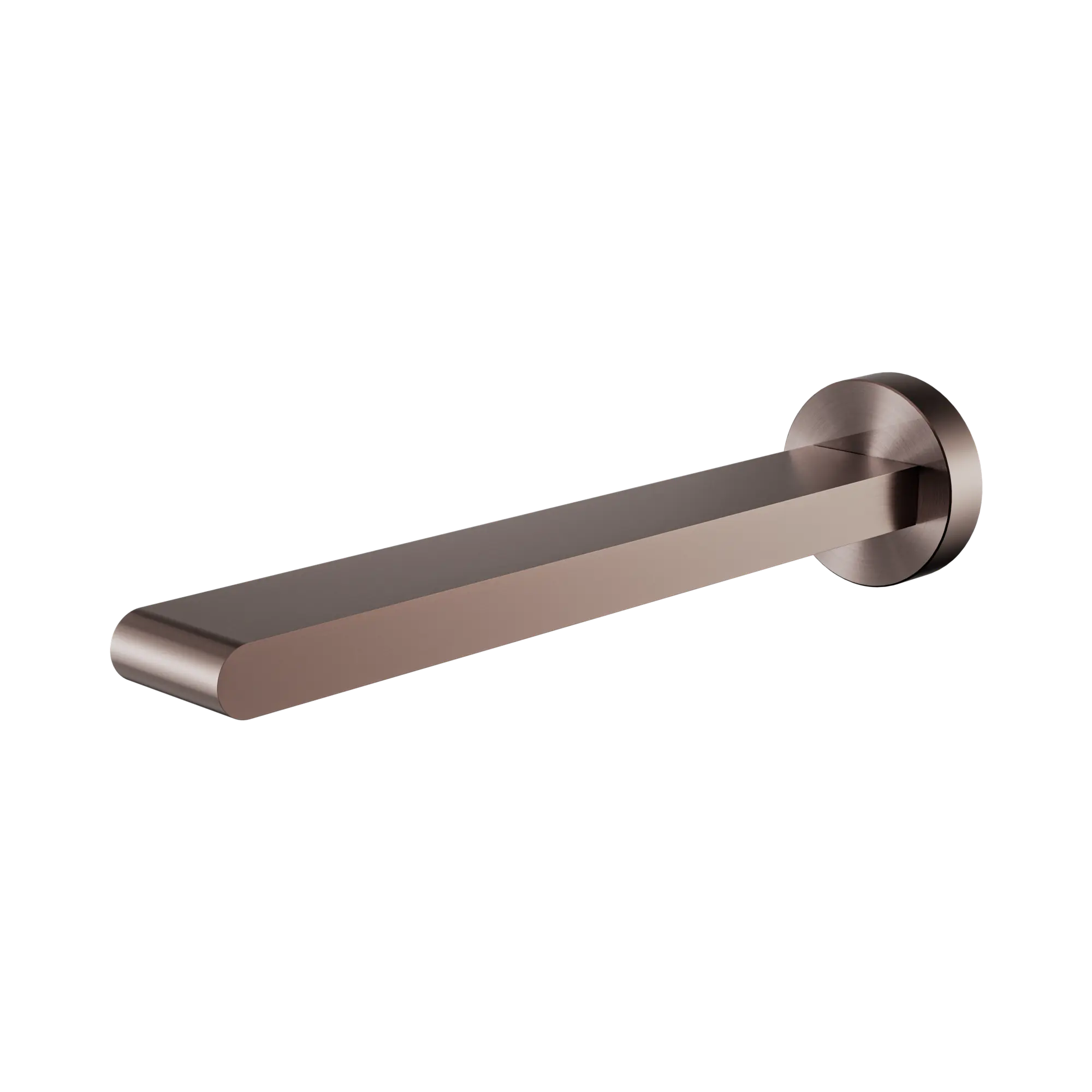 NR321503b BZ Bianca Fixed Bath Spout Only 240mm Brushed Bronze image 1