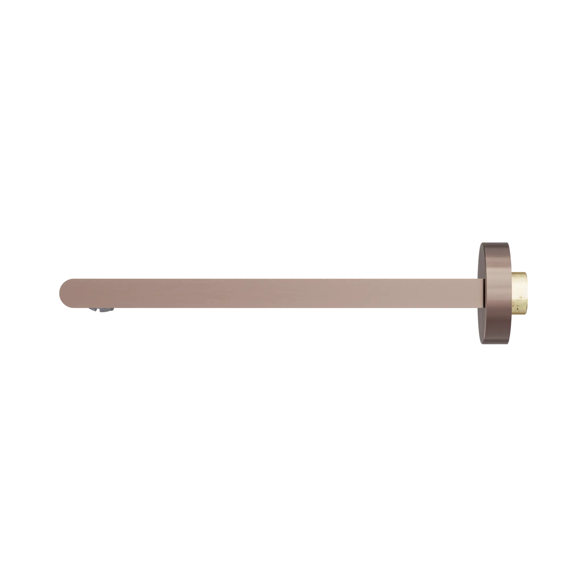 NR321503b BZ Bianca Fixed Bath Spout Only 240mm Brushed Bronze image 2