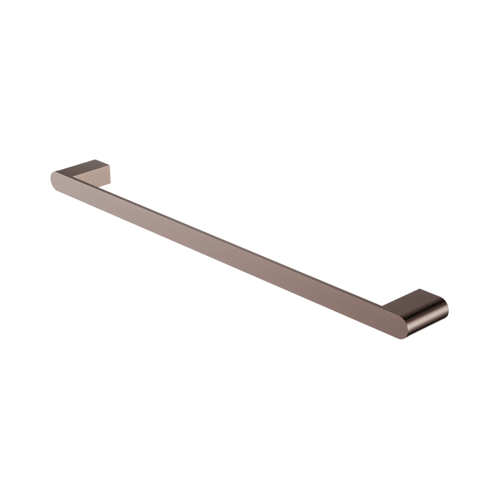 NR9024 BZ Bianca Single Towel Rail 600mm Brushed Bronze image 1
