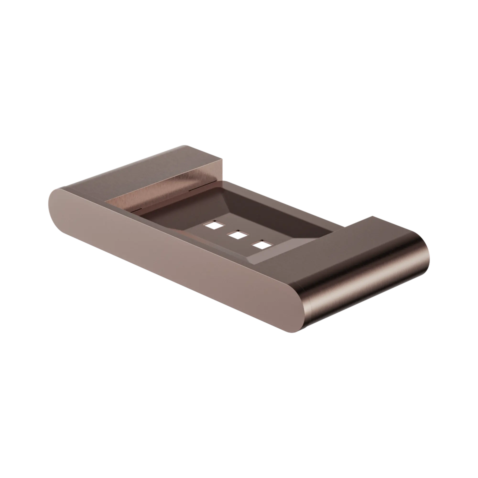 NR9081 BZ Bianca Soap Dish Holder Brushed Bronze image 1