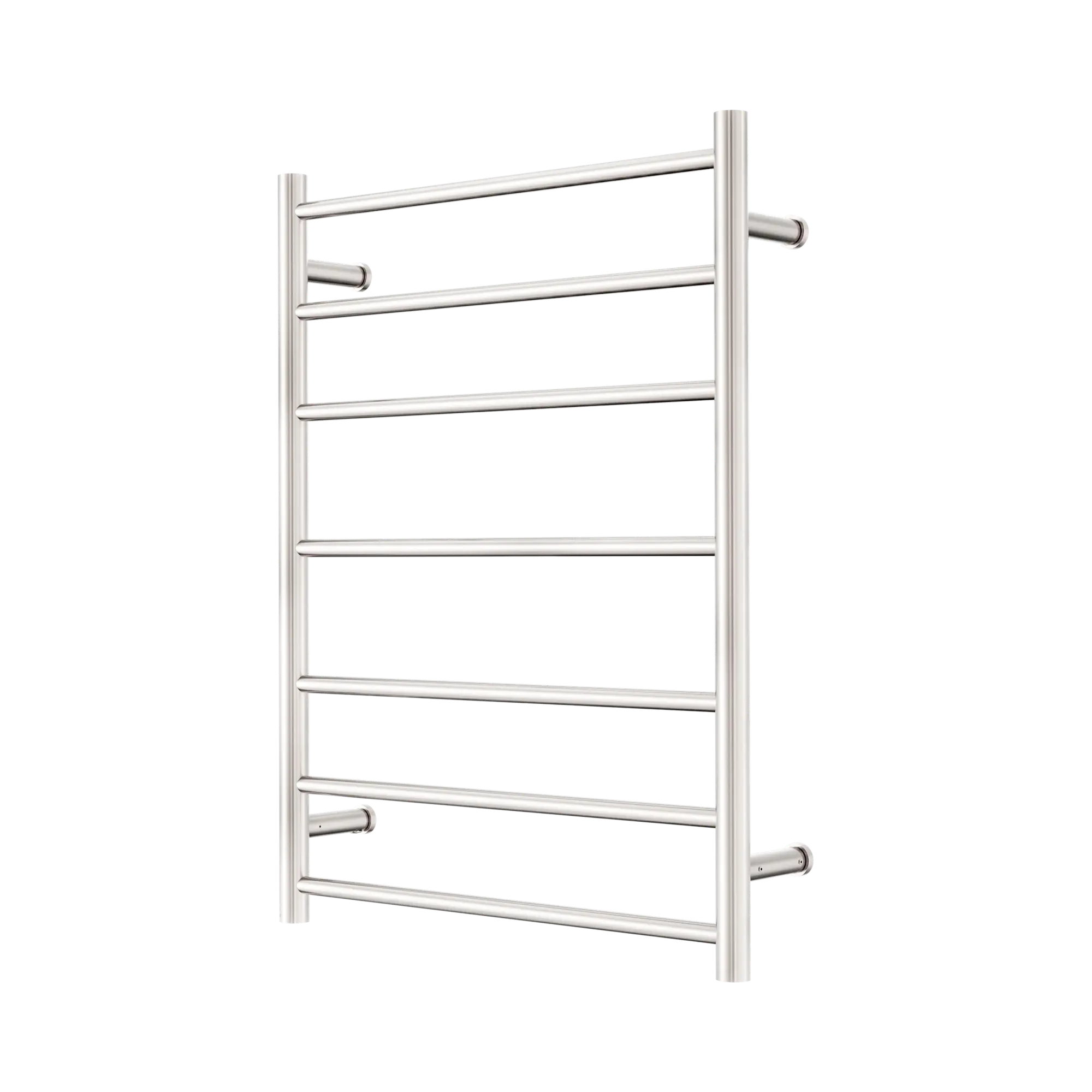 NR190003h BN Mecca 240 V 7 Bar Heated Towel Ladder Brushed Nickel image 1