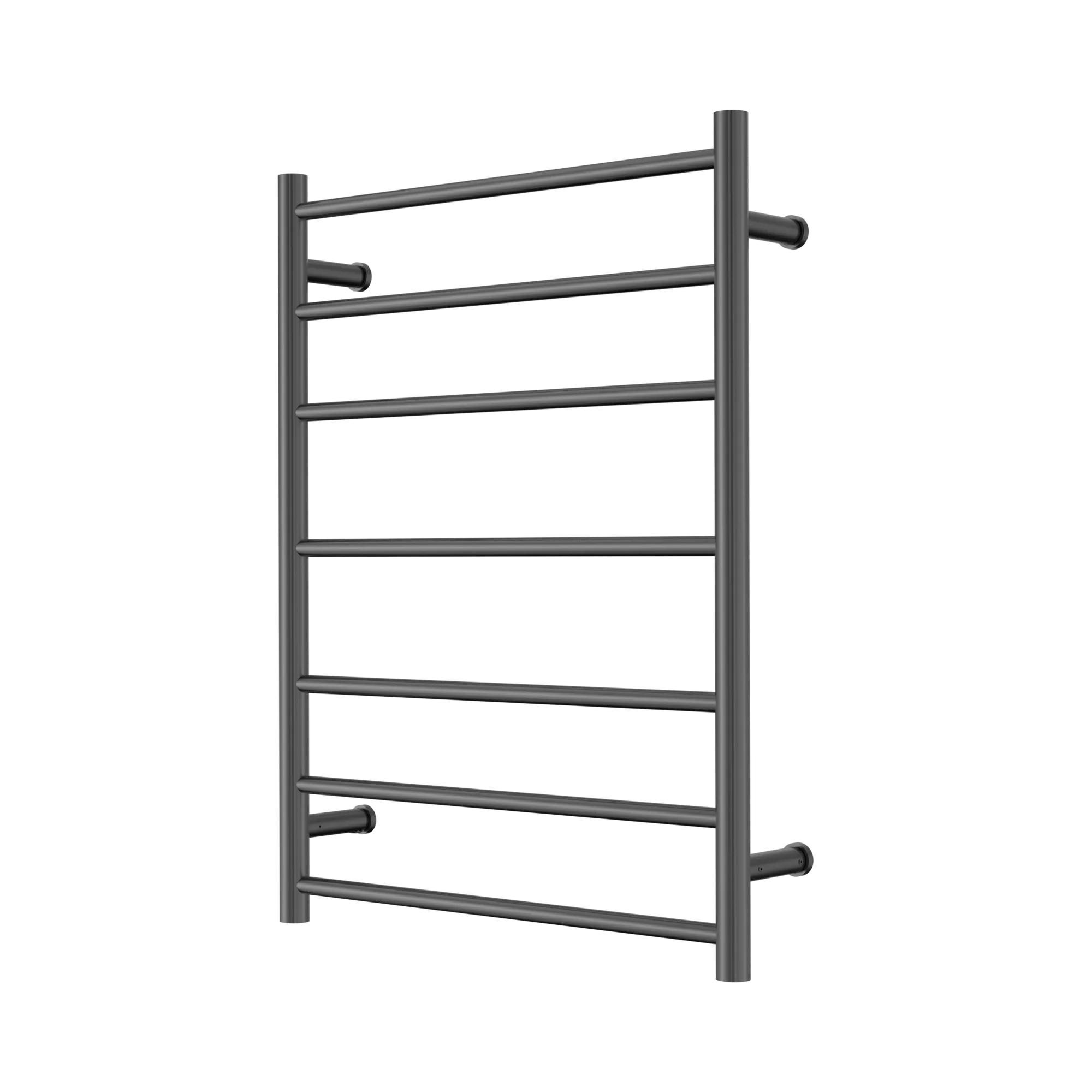NR190003h GR Mecca 240 V 7 Bar Heated Towel Ladder Graphite image 1