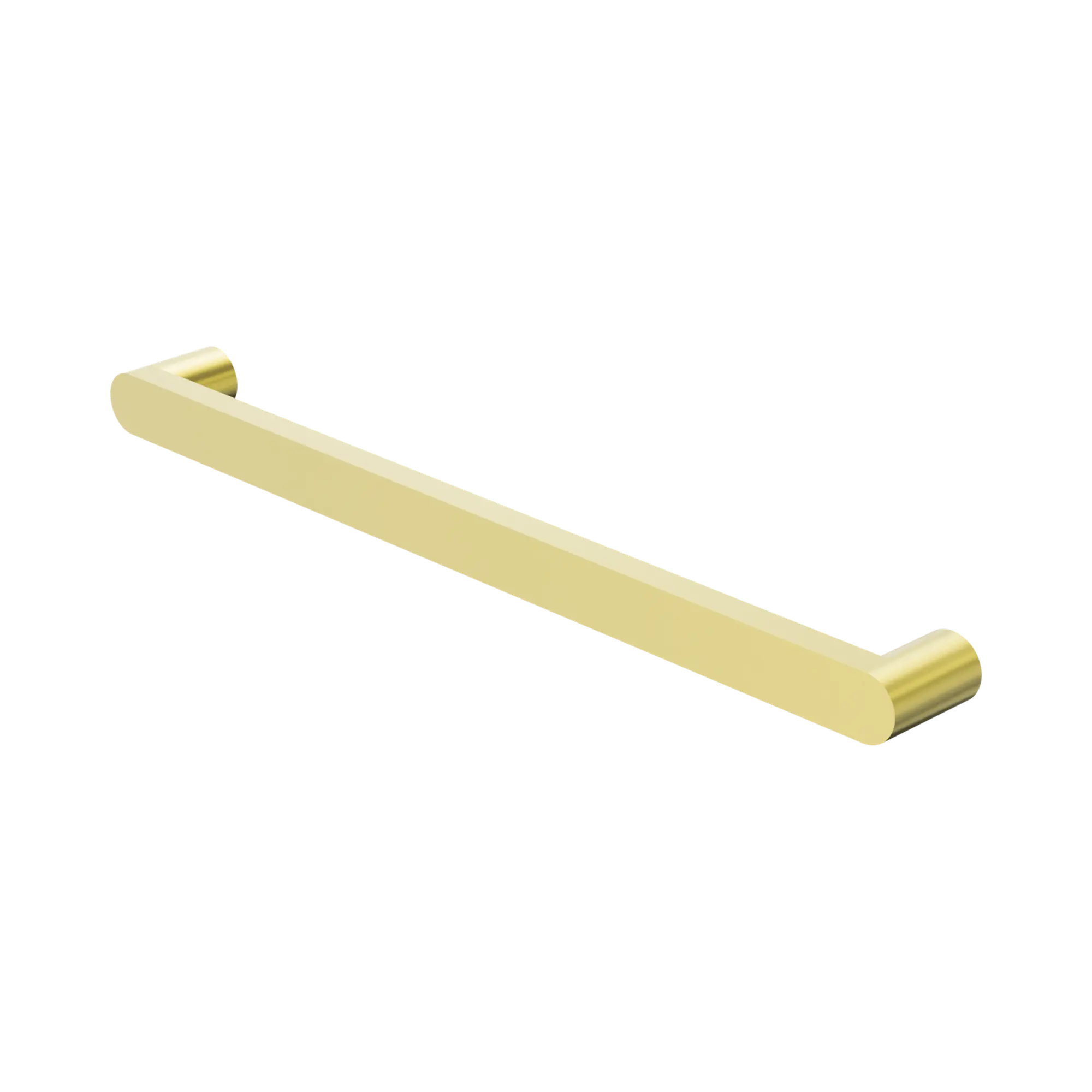NR9025h BG Bianca 240 V Single Heated Towel Rail Brushed Gold image 1