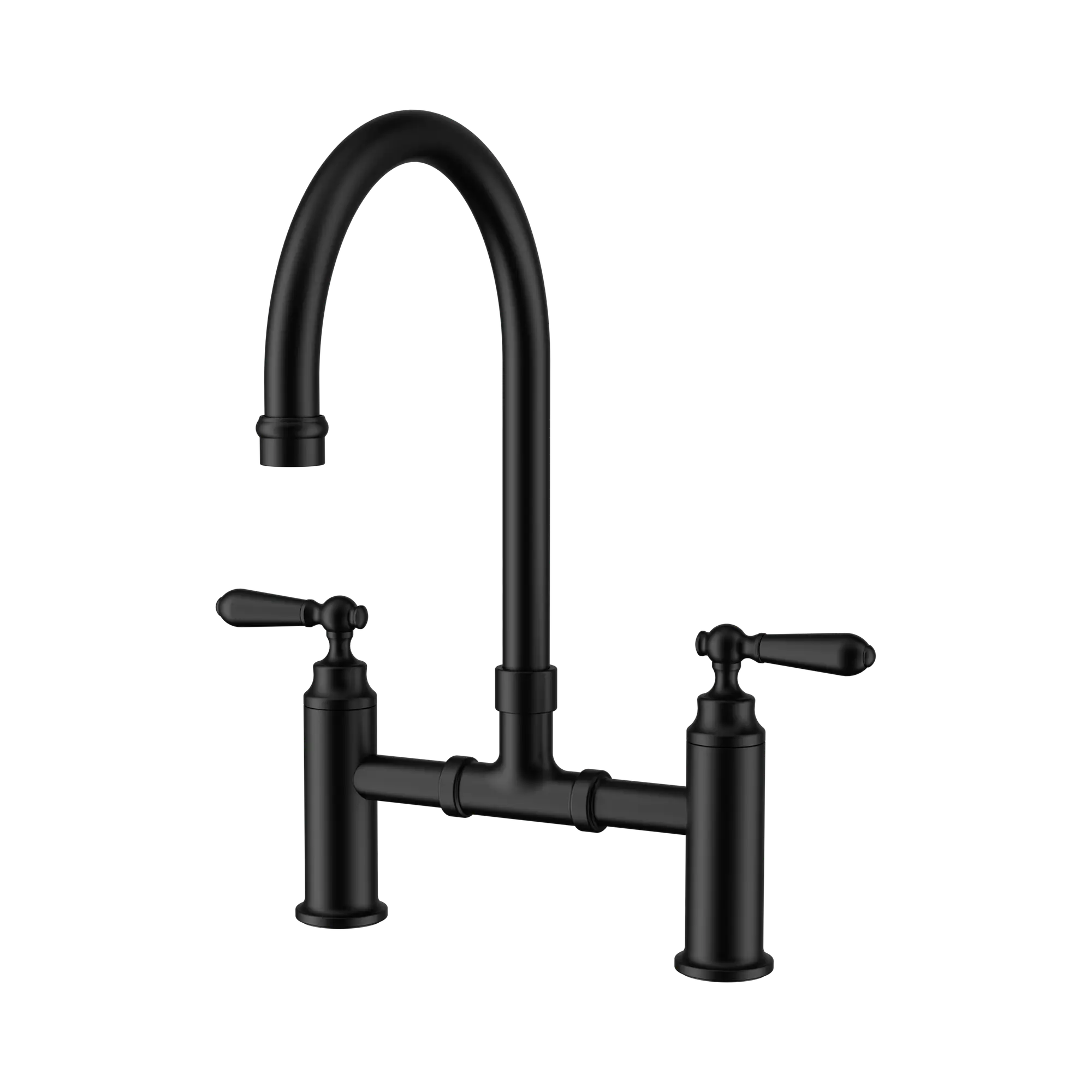 NR692107b MB York Bridge Kitchen Set Matte Black image 1