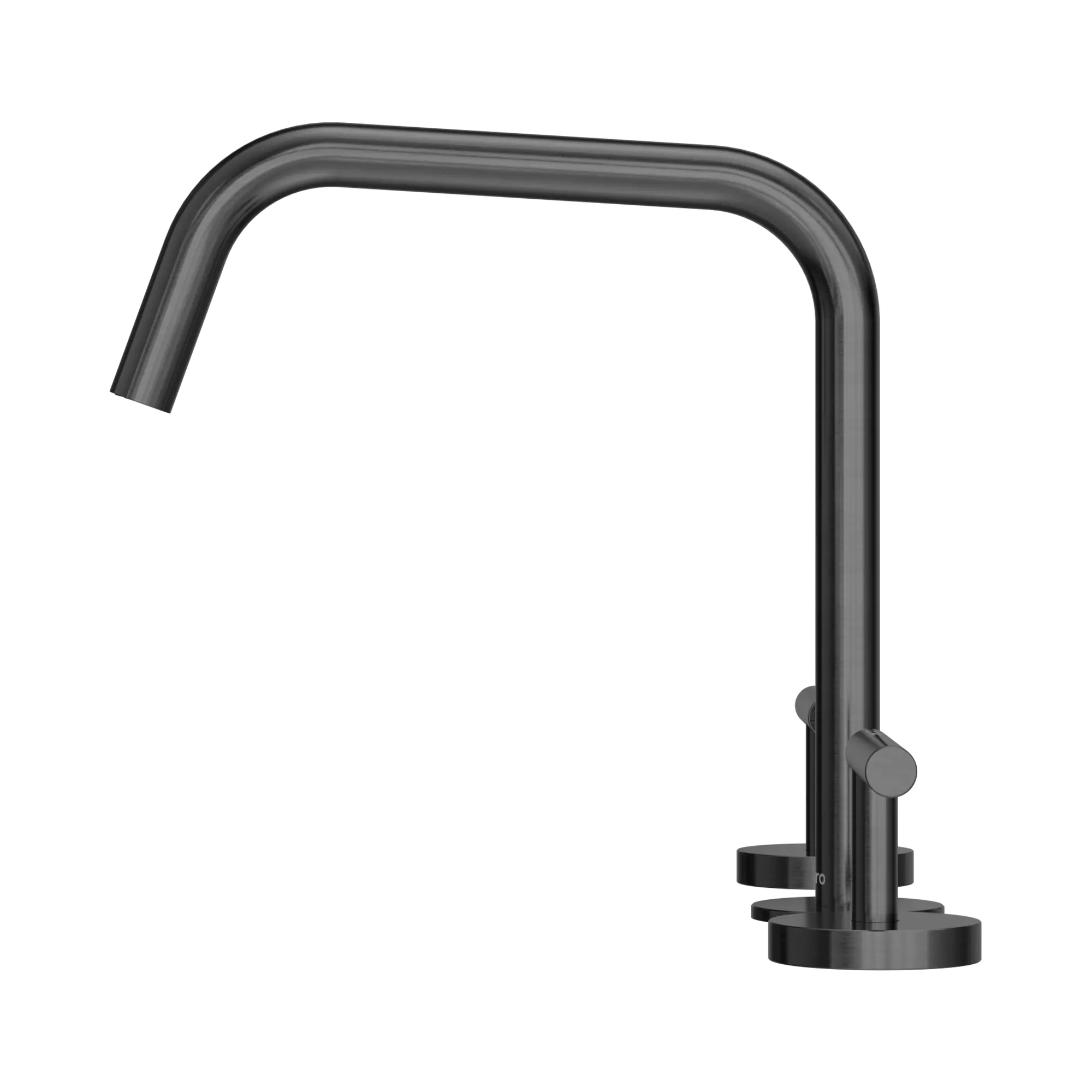 25 D003 GM Mecca Bath Kitchen Set Edge Spout II Gun Metal image 2