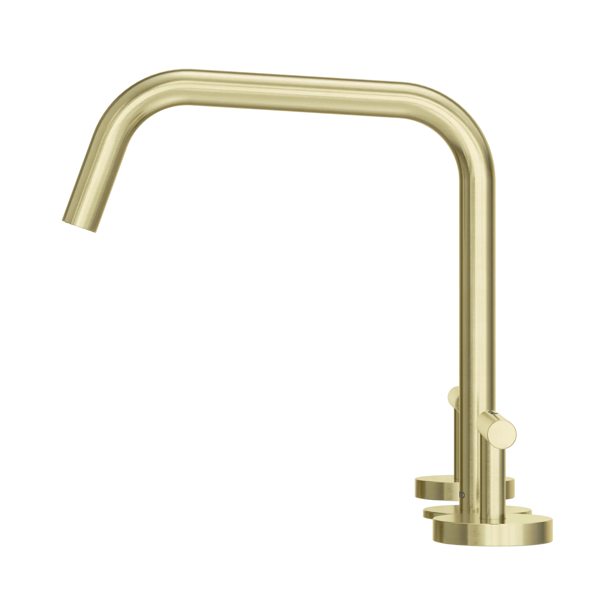 25 D003 BG Mecca Bath Kitchen Set Edge Spout II Brushed Gold image 2