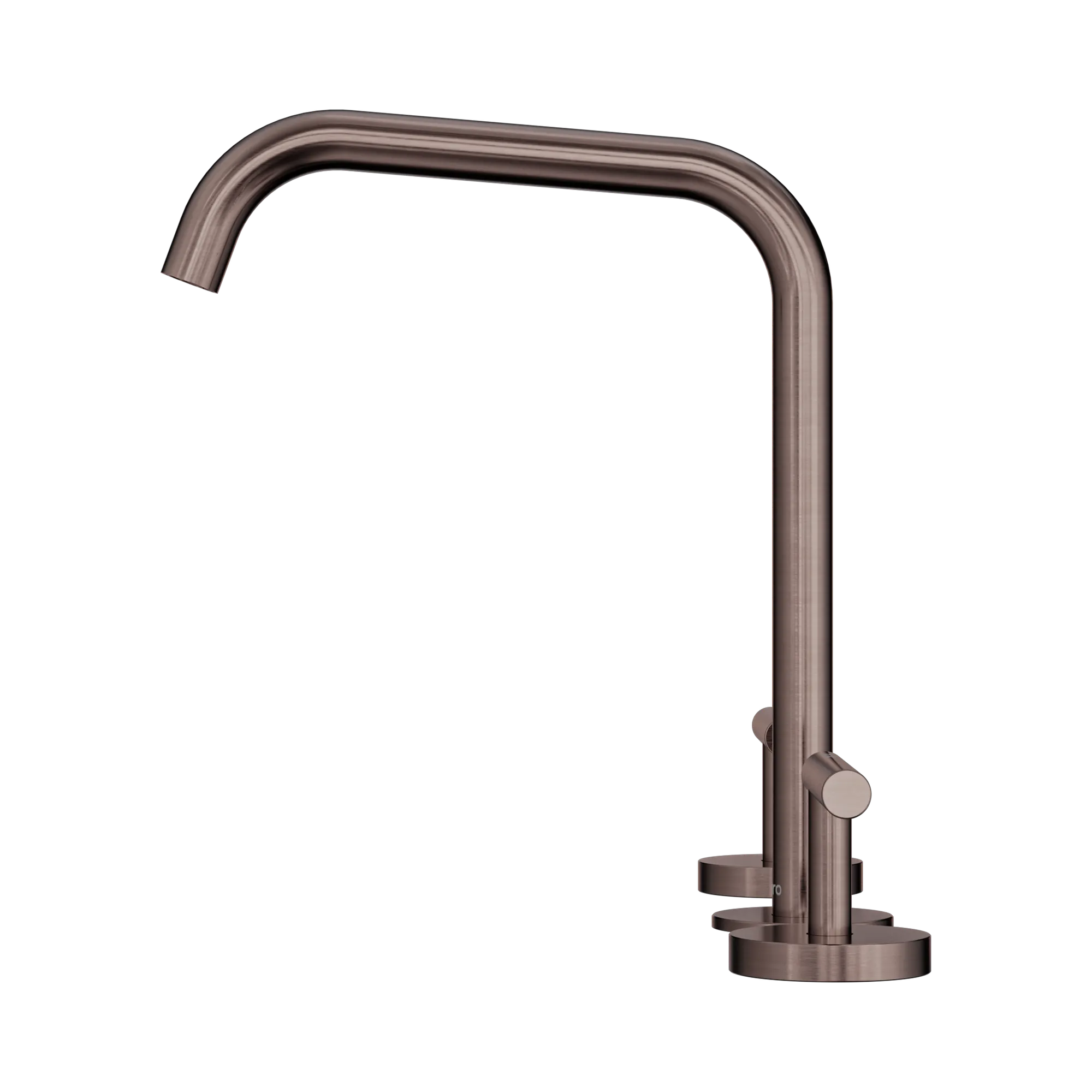 25 D005 BZ Mecca Bath Kitchen Set Edge Spout Brushed Bronze image 2