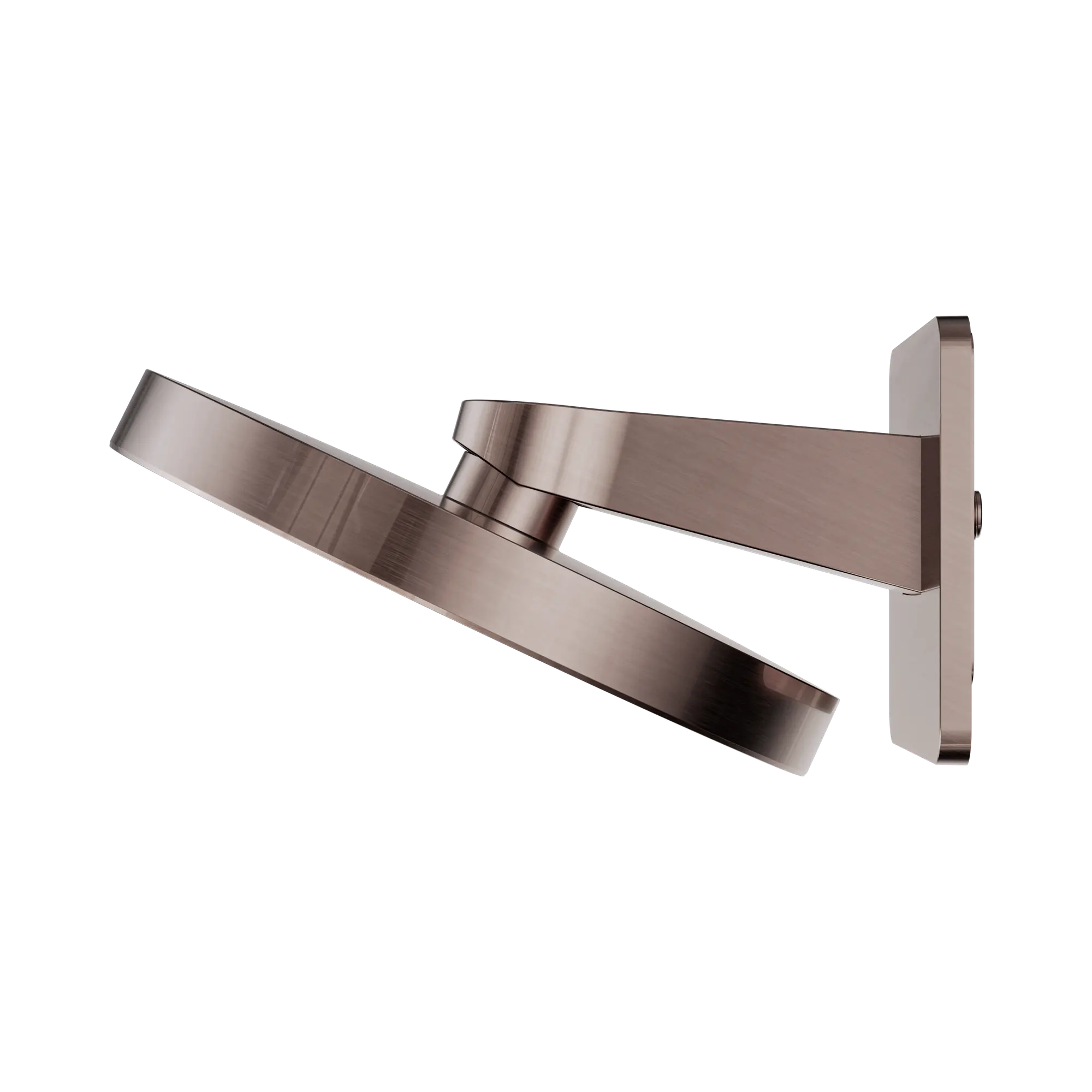 24 D002 BZ Serenity Wall Shower Head Brushed Bronze image 3