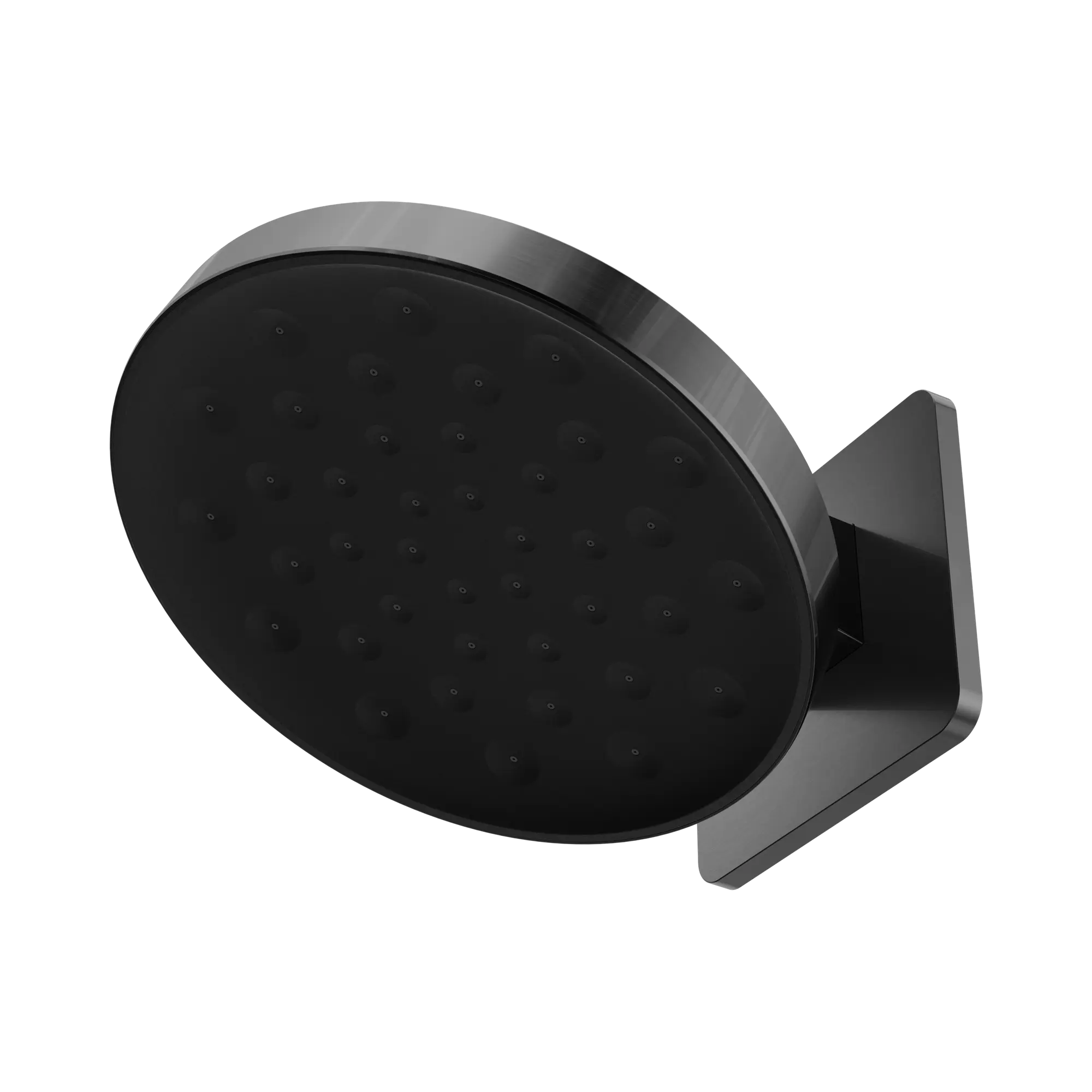 24 D002 GM Serenity Wall Shower Head Gun Metal image 1