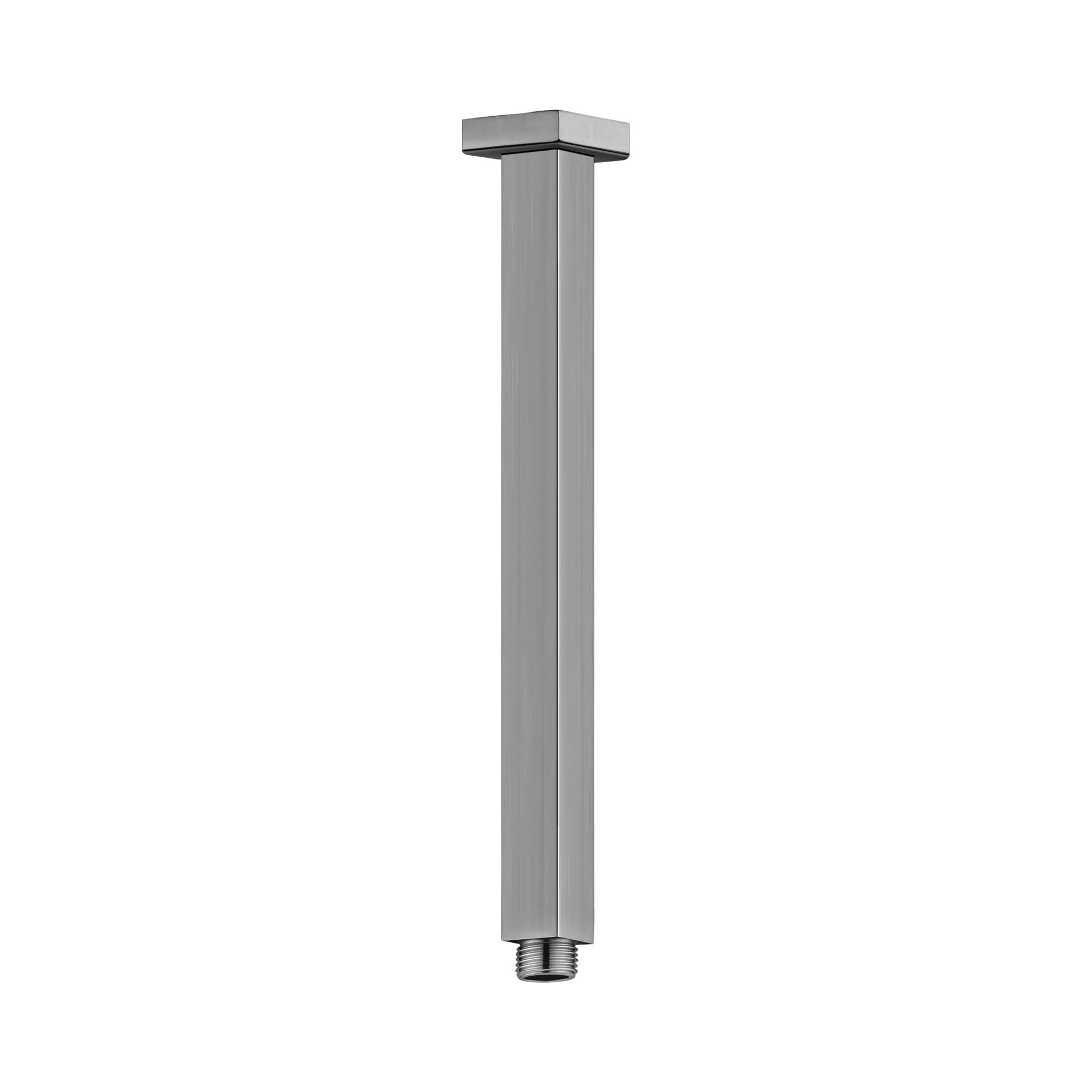 NR504300 GM Square Ceiling Arm 300mm Length Gun Metal image 1