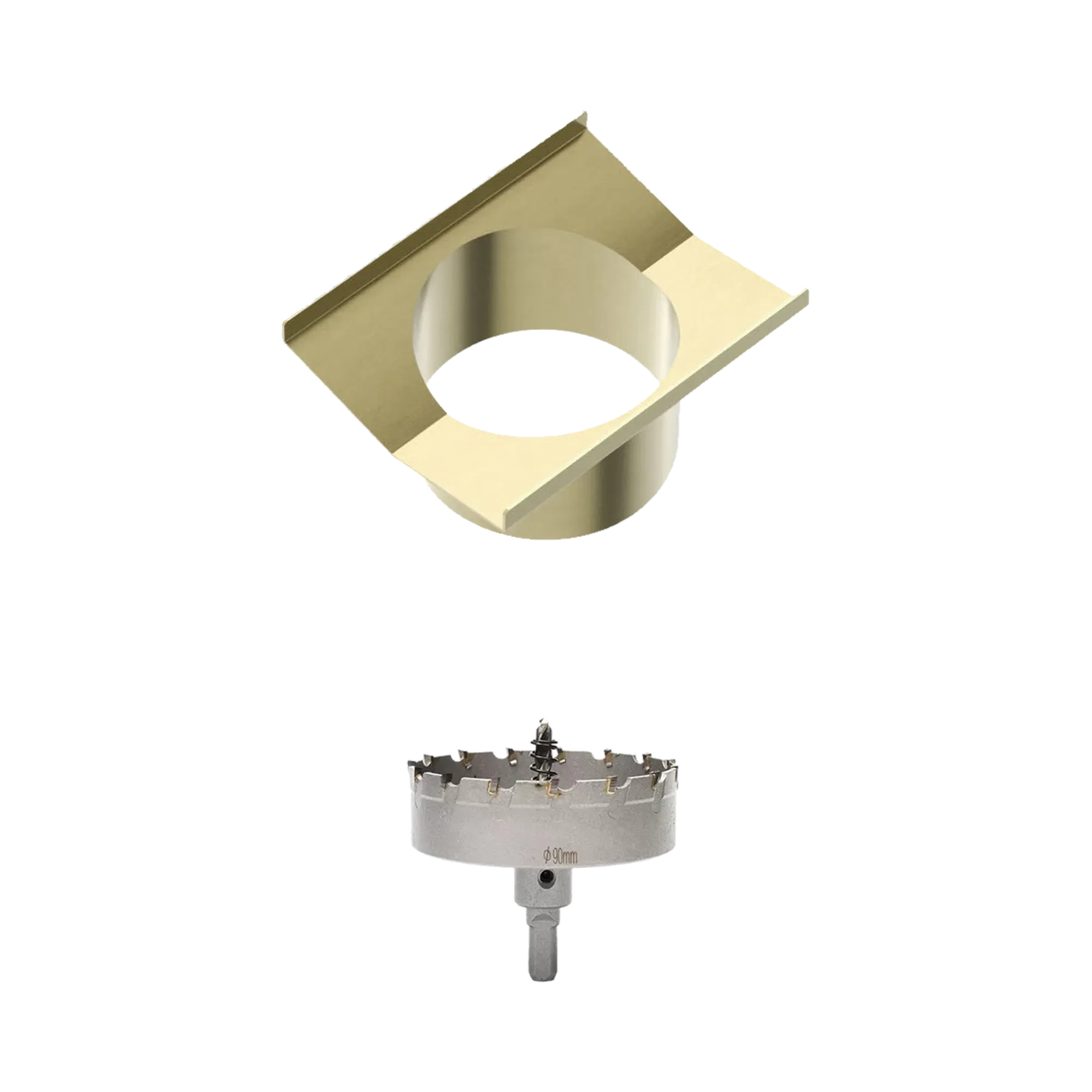 NRFG001 HS 90mm Outlet And Hole Saw Kit image 1
