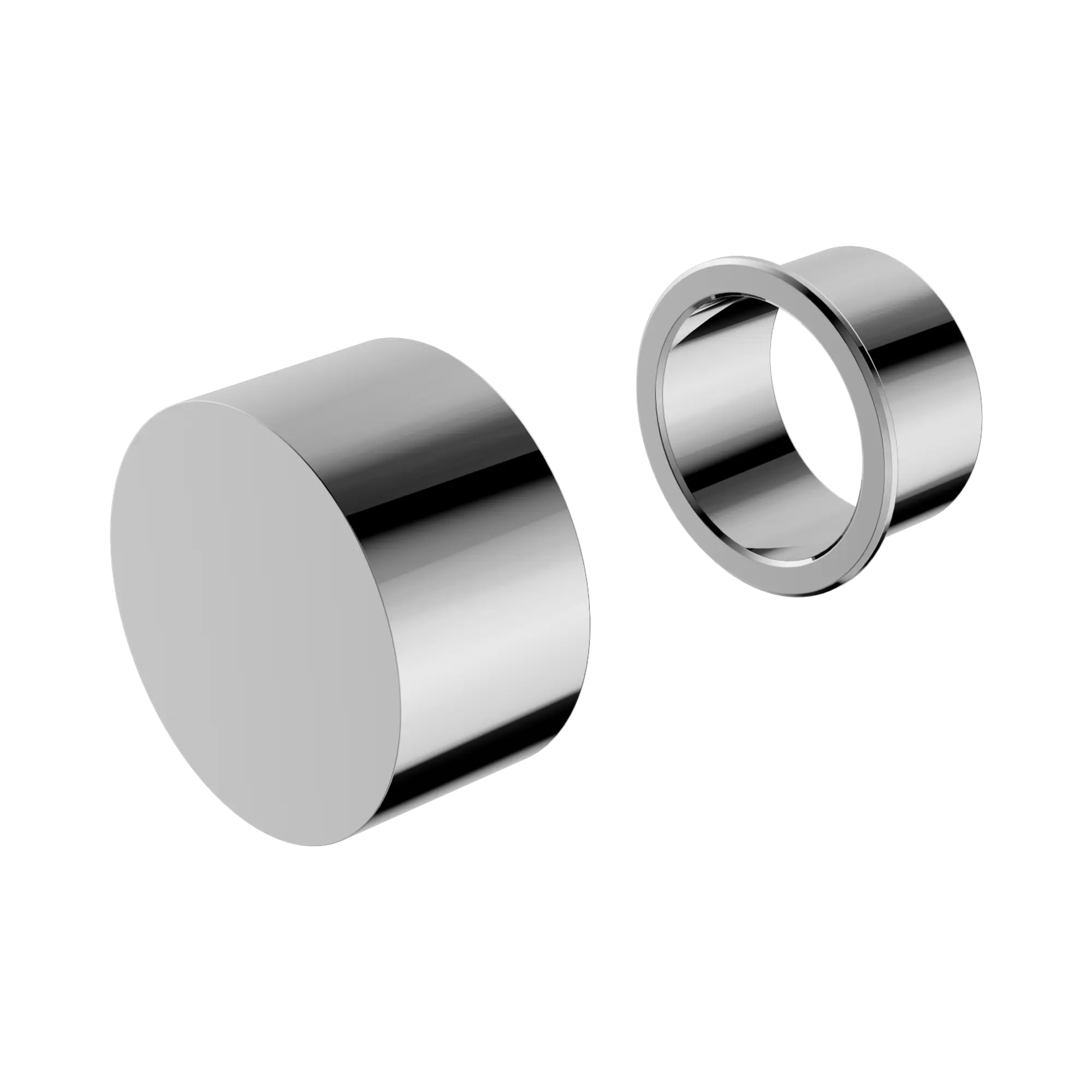 NR271909t CH Kara Progressive Shower Mixer Trim Kits Only Chrome image 1