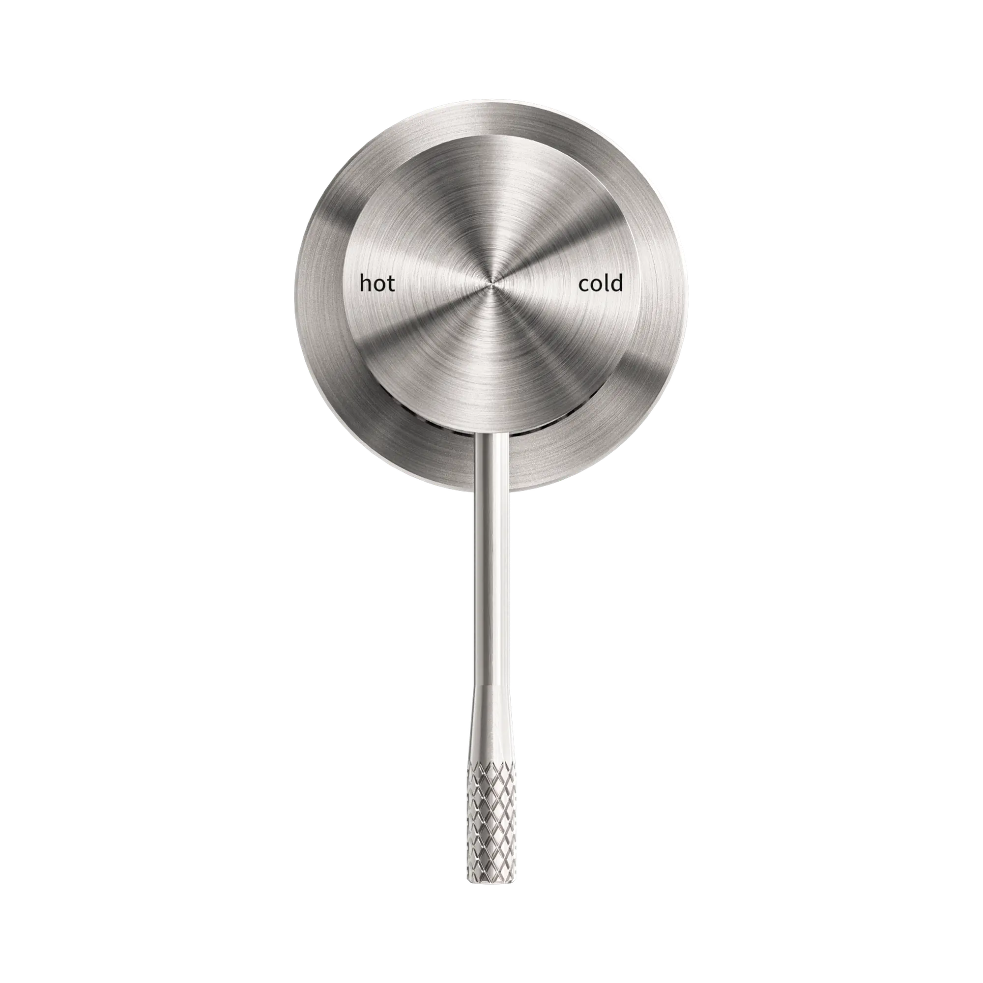 NR251909h BN Opal Shower Mixer 60mm Plate Brushed Nickel image 2