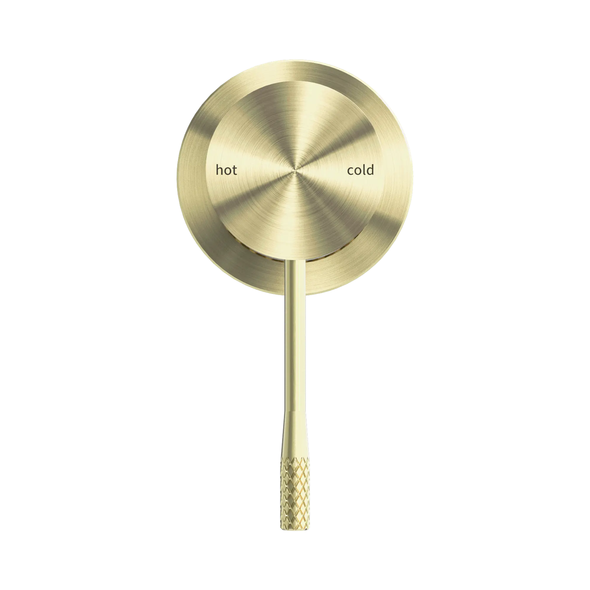 NR251909h BG Opal Shower Mixer 60mm Plate Brushed Gold image 2