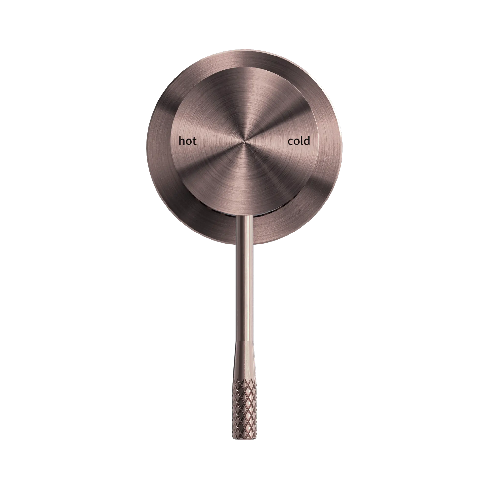 NR251909h BZ Opal Shower Mixer 60mm Plate Brushed Bronze image 2