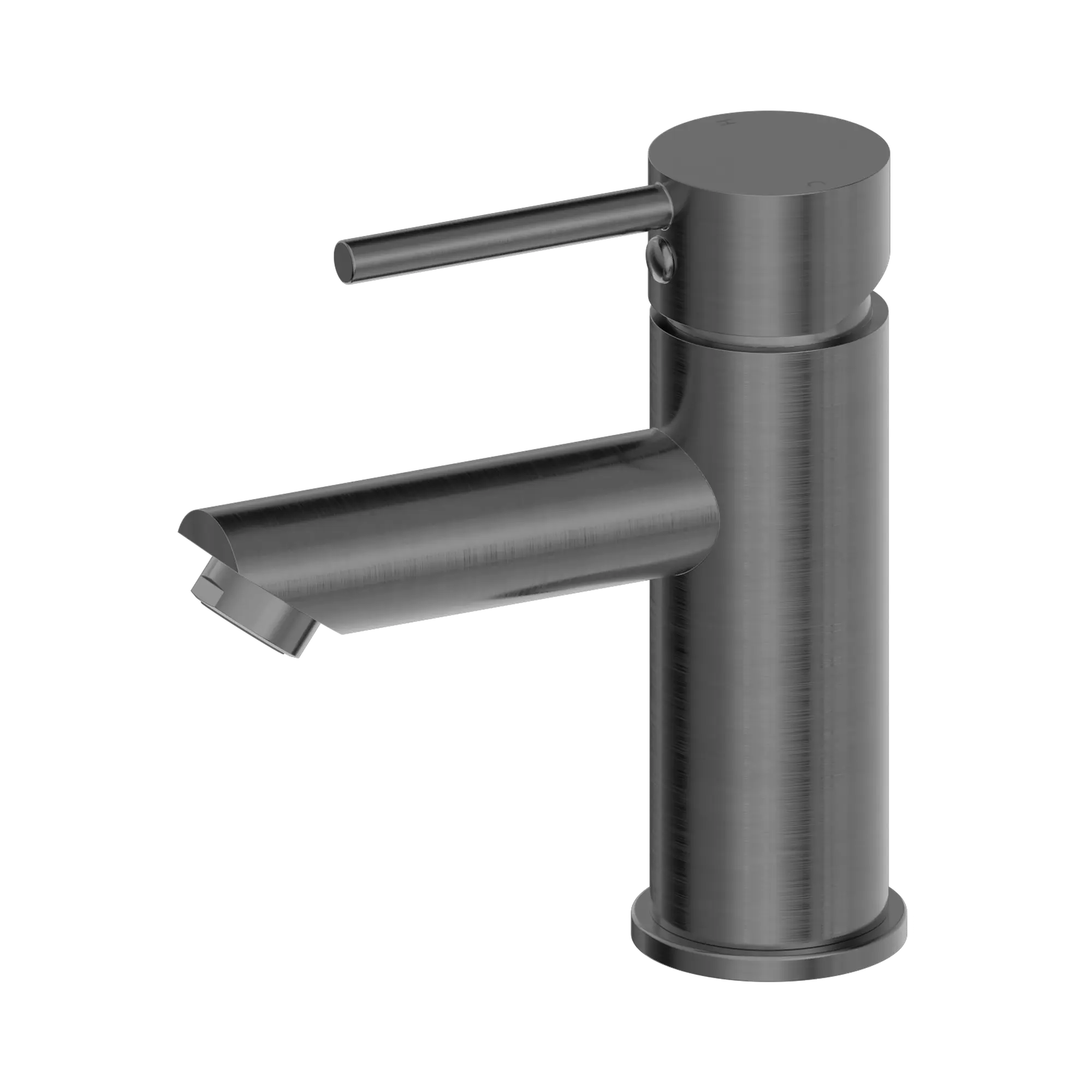 NR250802 GM Dolce Basin Mixer Straight Spout Gun Metal image 1