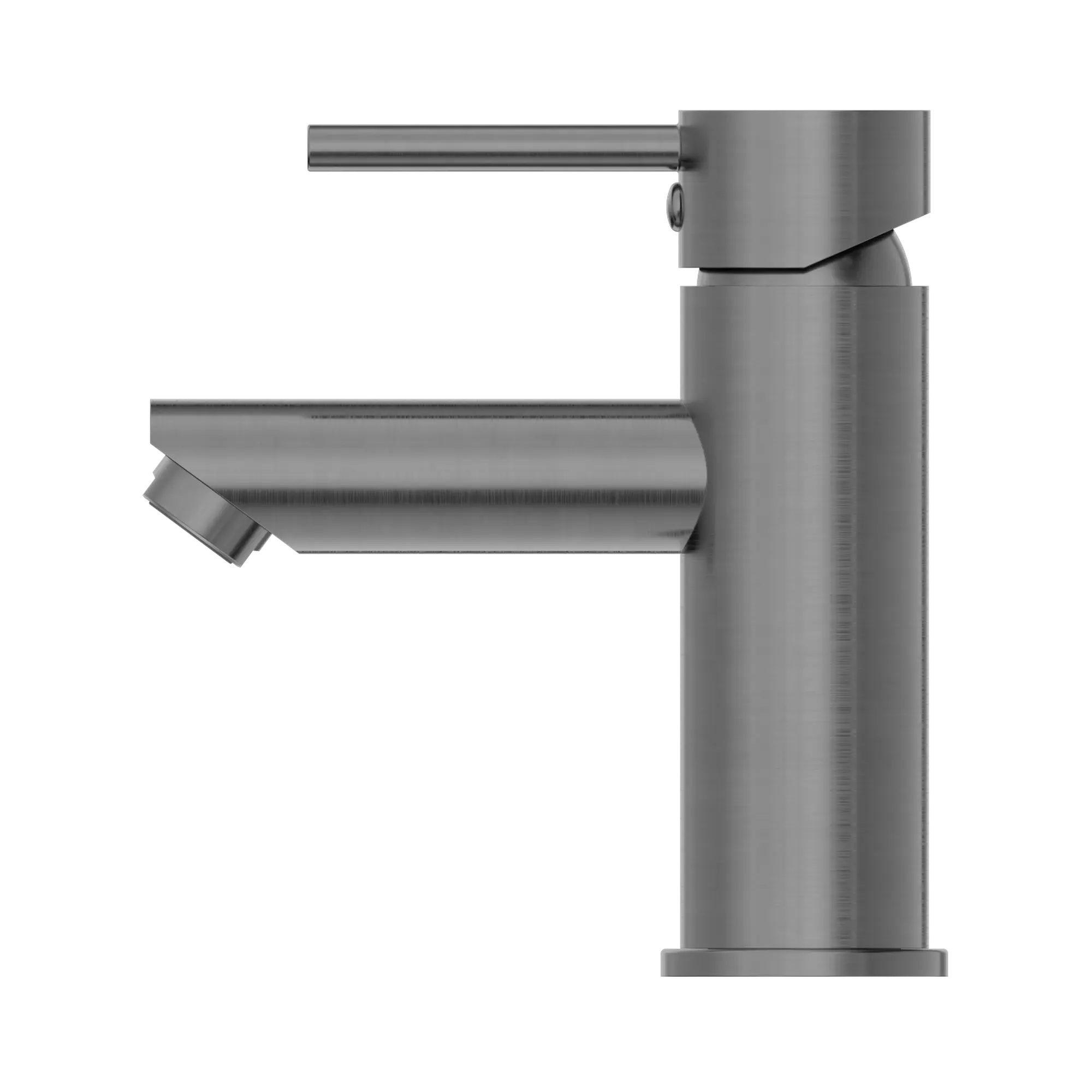 NR250802 GM Dolce Basin Mixer Straight Spout Gun Metal image 2