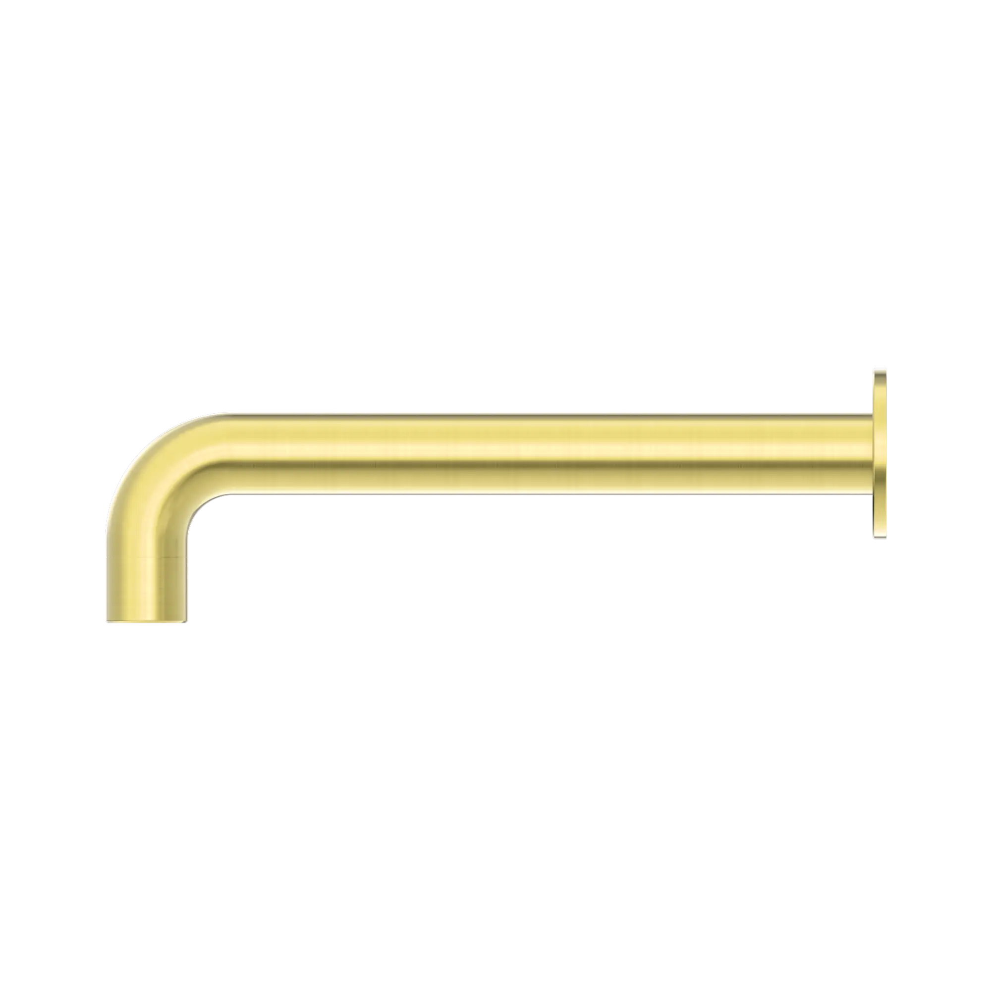 NR250803200 BG Dolce Basin Bath Spout Only 215mm Brushed Gold image 2