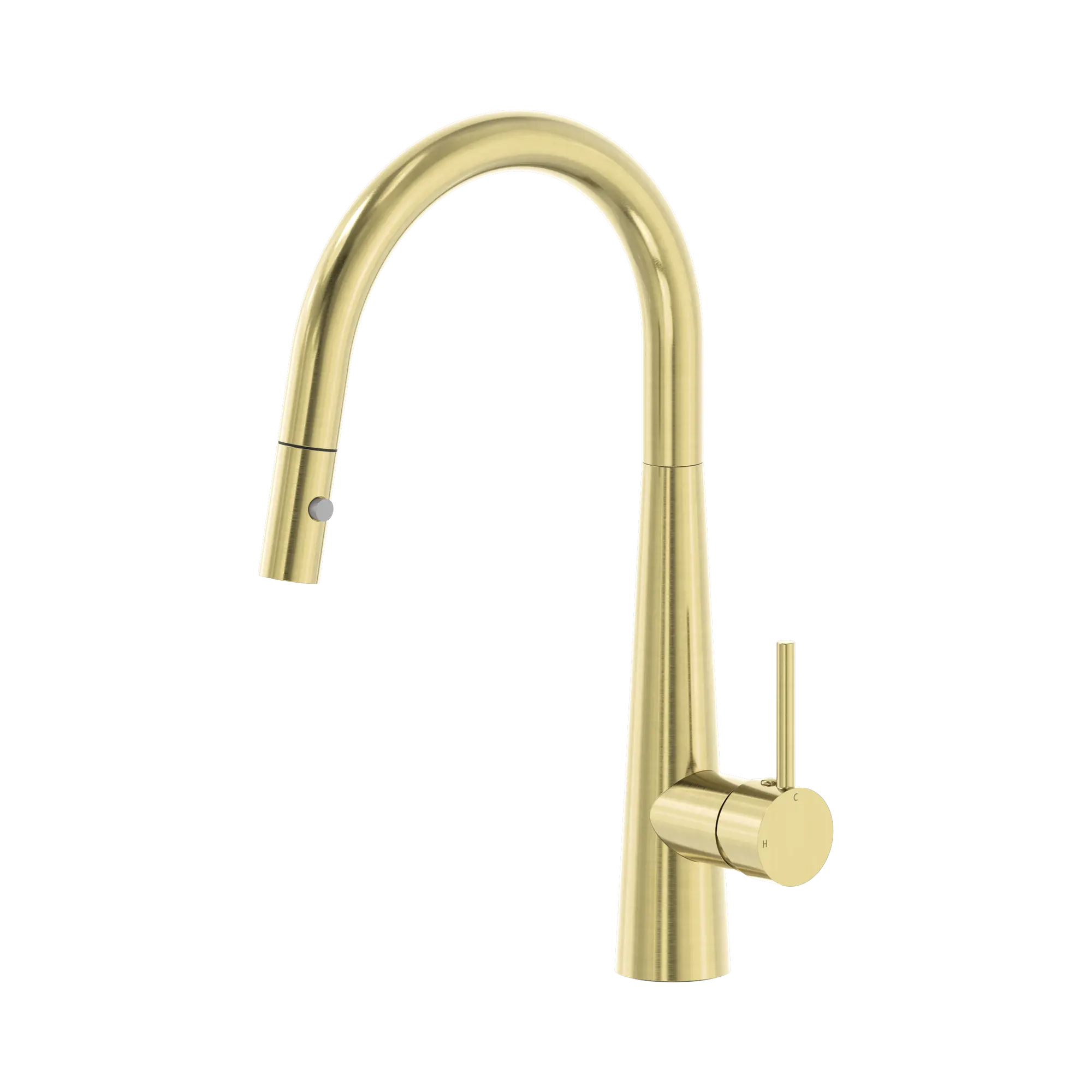 NR581009c BG Dolce Pull Out Sink Mixer With Vegie Spray Function Brushed Gold image 1